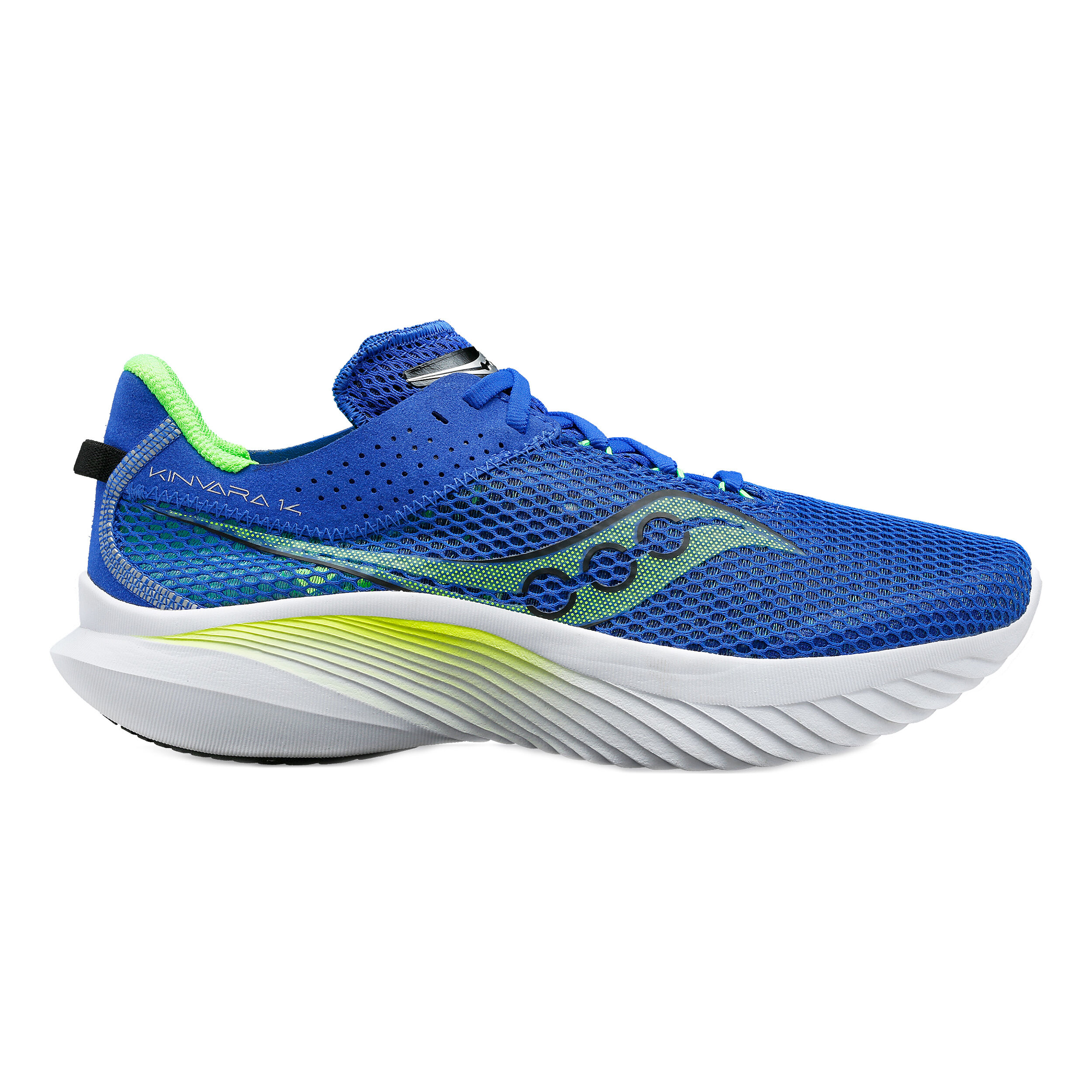 Buy Saucony Kinvara 14 Neutral Running Shoe Men Dark Blue Neon Green online Running Point COM