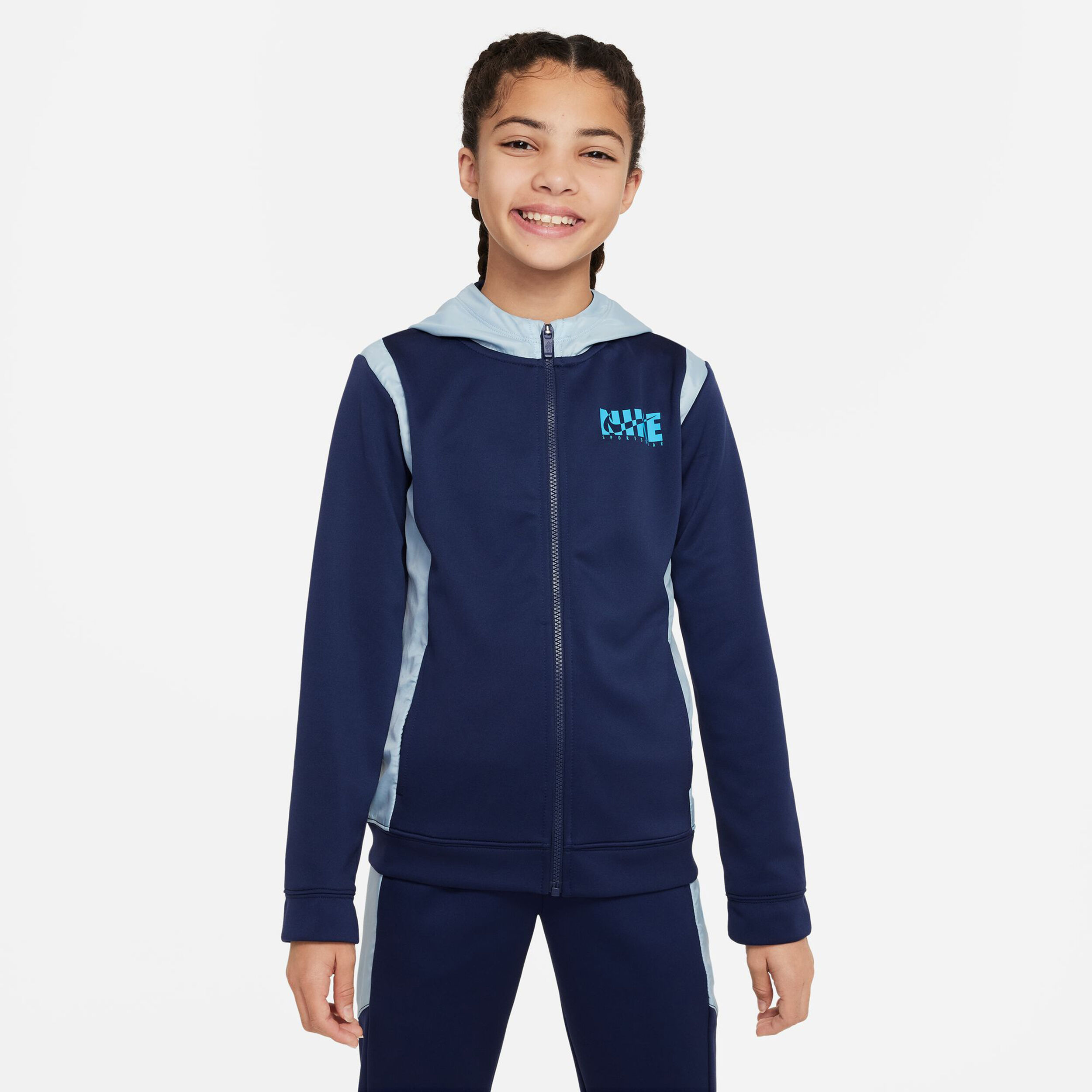 Nike modern tracksuit blue 2025