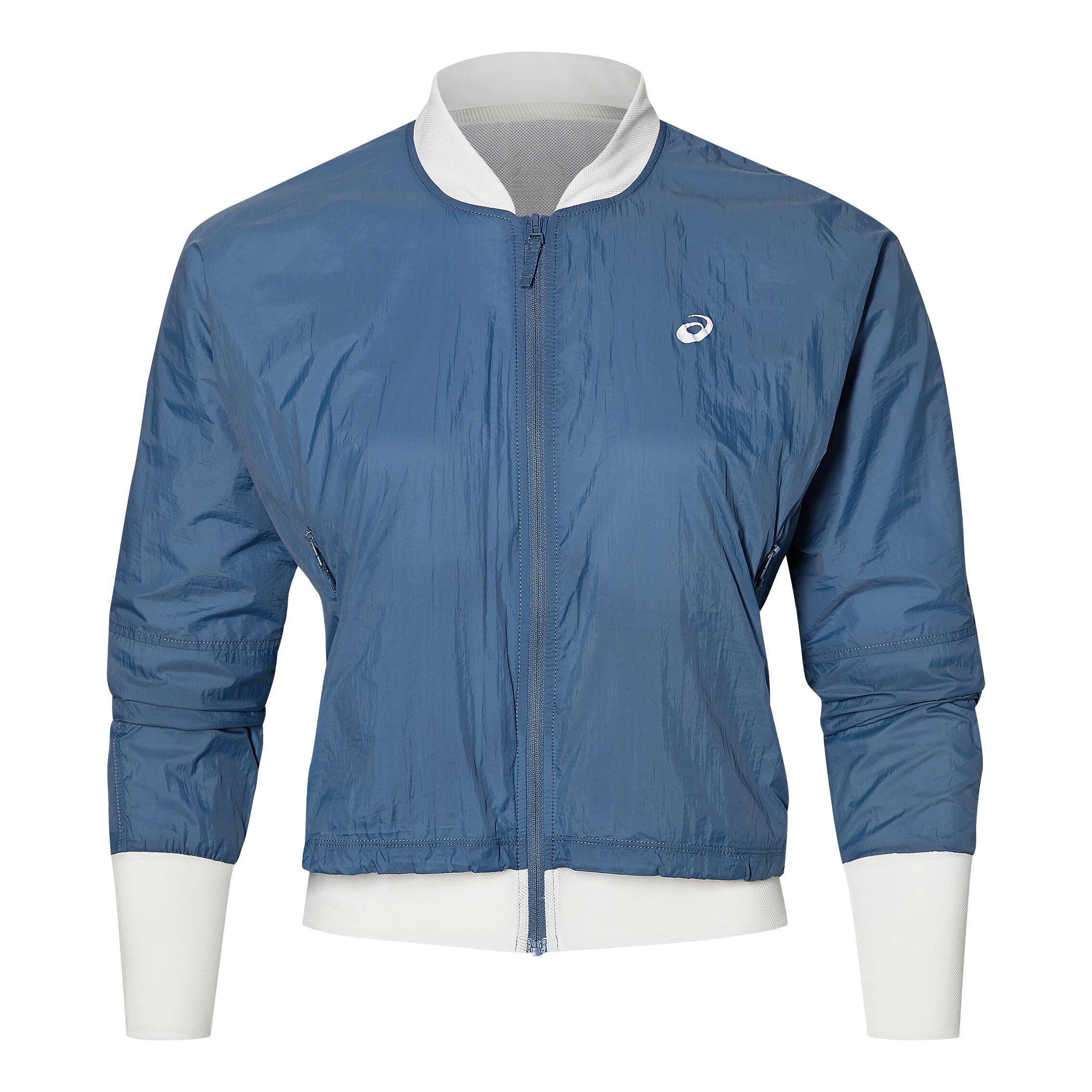 Buy ASICS Training Jacket Women Blue, White in size S online | Running  Point COM