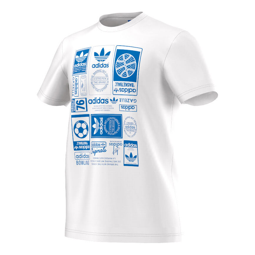 Adidas vintage trefoil t shirt outlet
