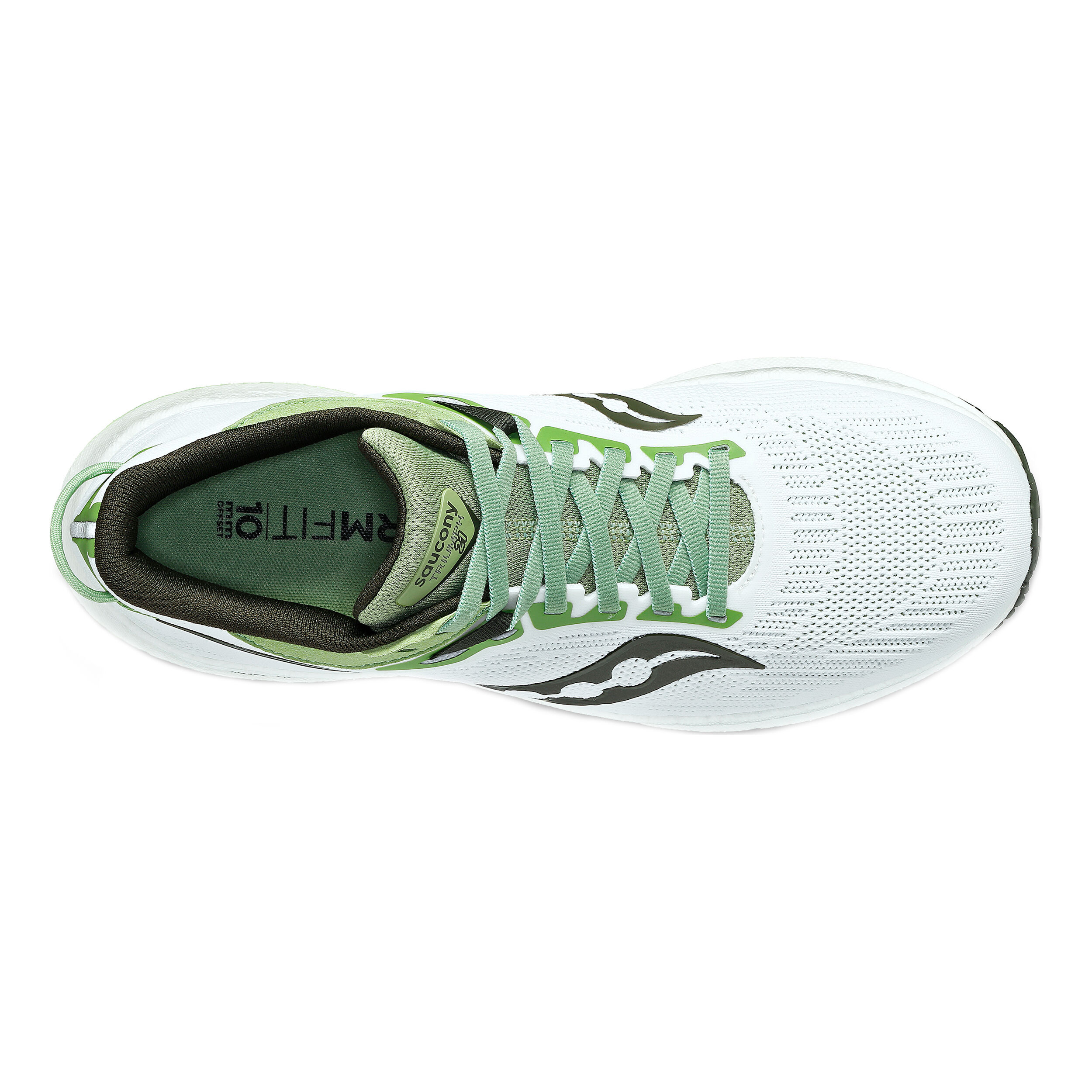 Buy Saucony Triumph 21 Neutral Running Shoe Men White Green online Running Point COM