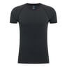 Performance Light Crew Neck Running Shirt Men-Black