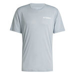 adidas Clothing adidas Terrex XPR Running Shirt Men-Blue Grey