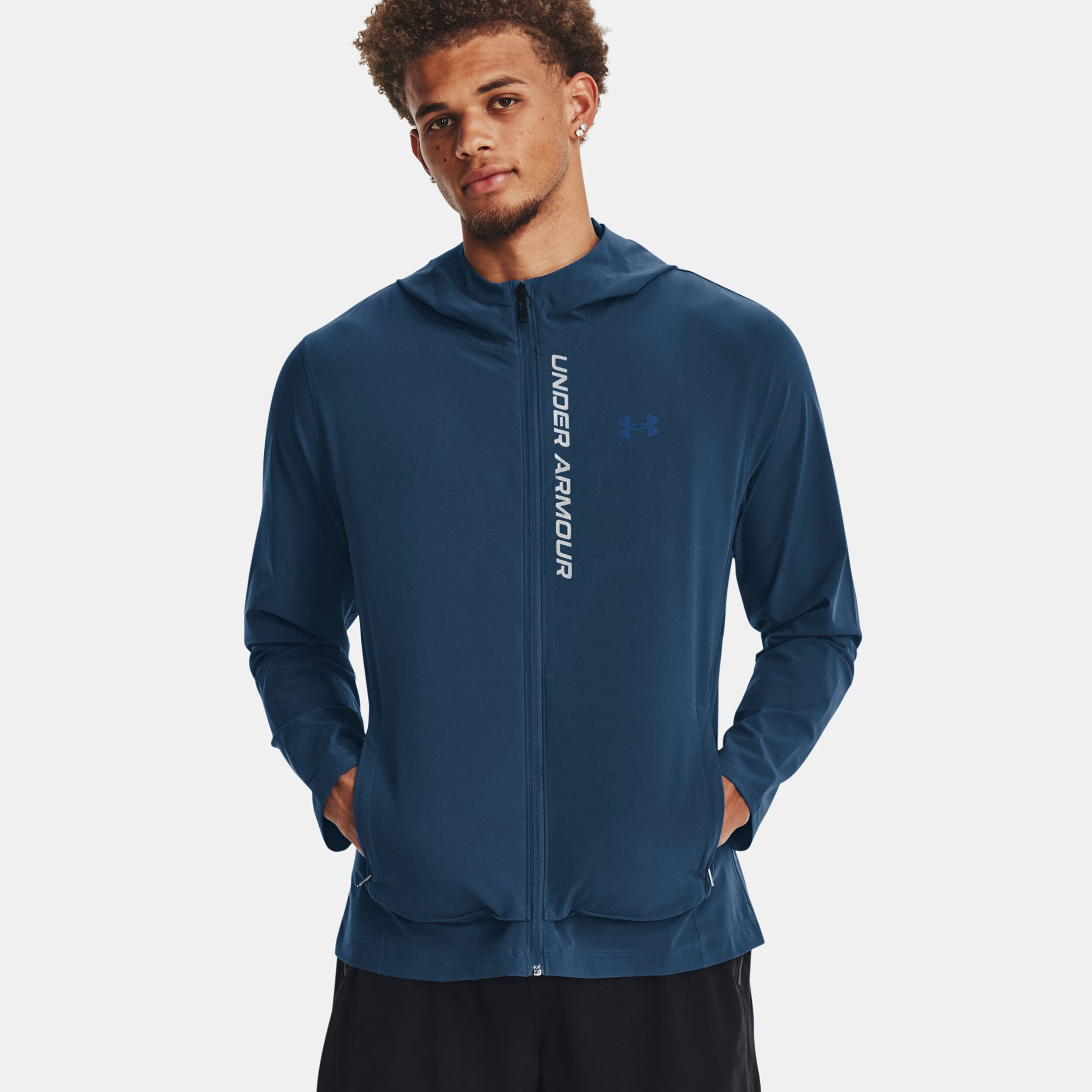 Under armour storm top jacket blue