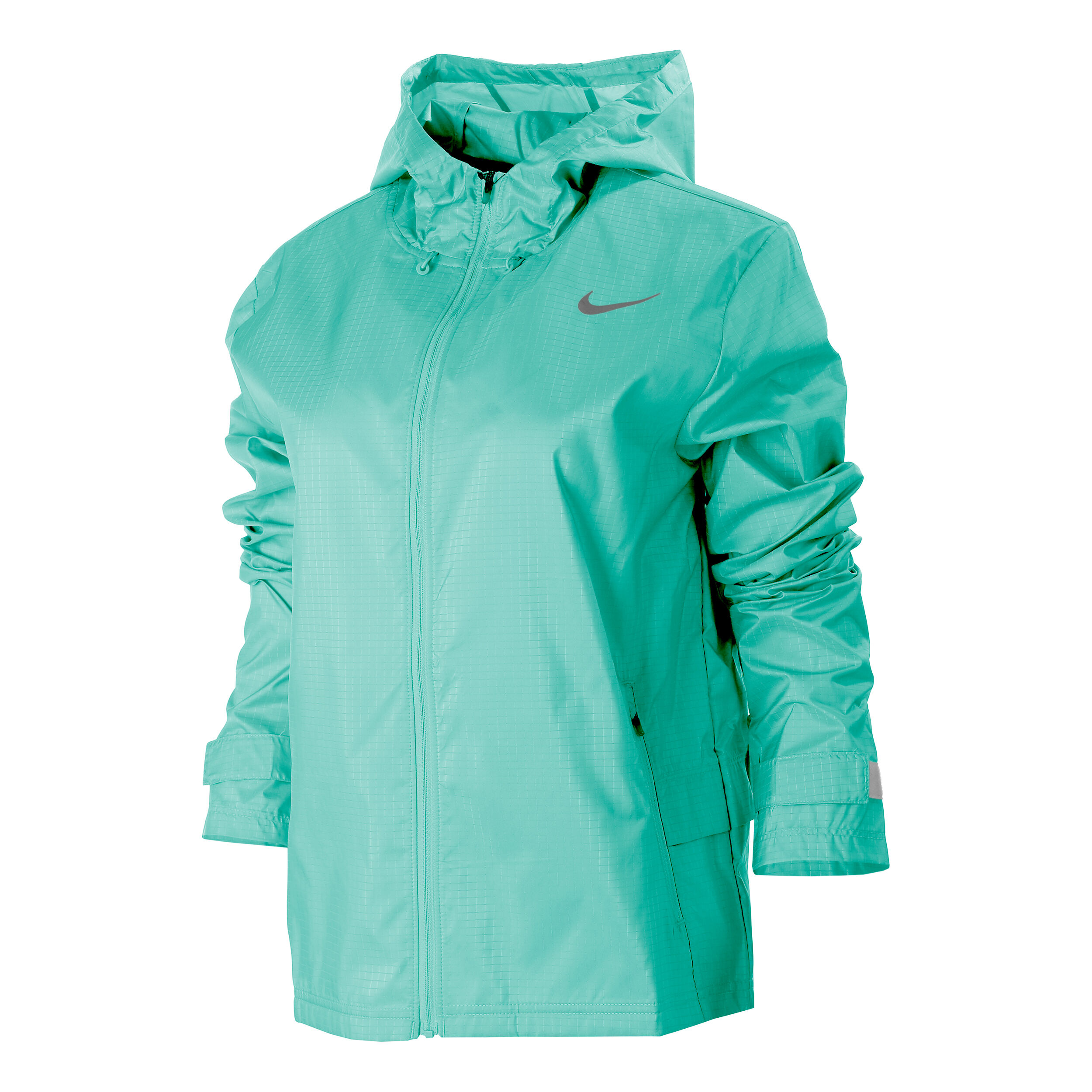 Buy Nike Essential Running Jacket Women Green Silver in size M online Running Point COM