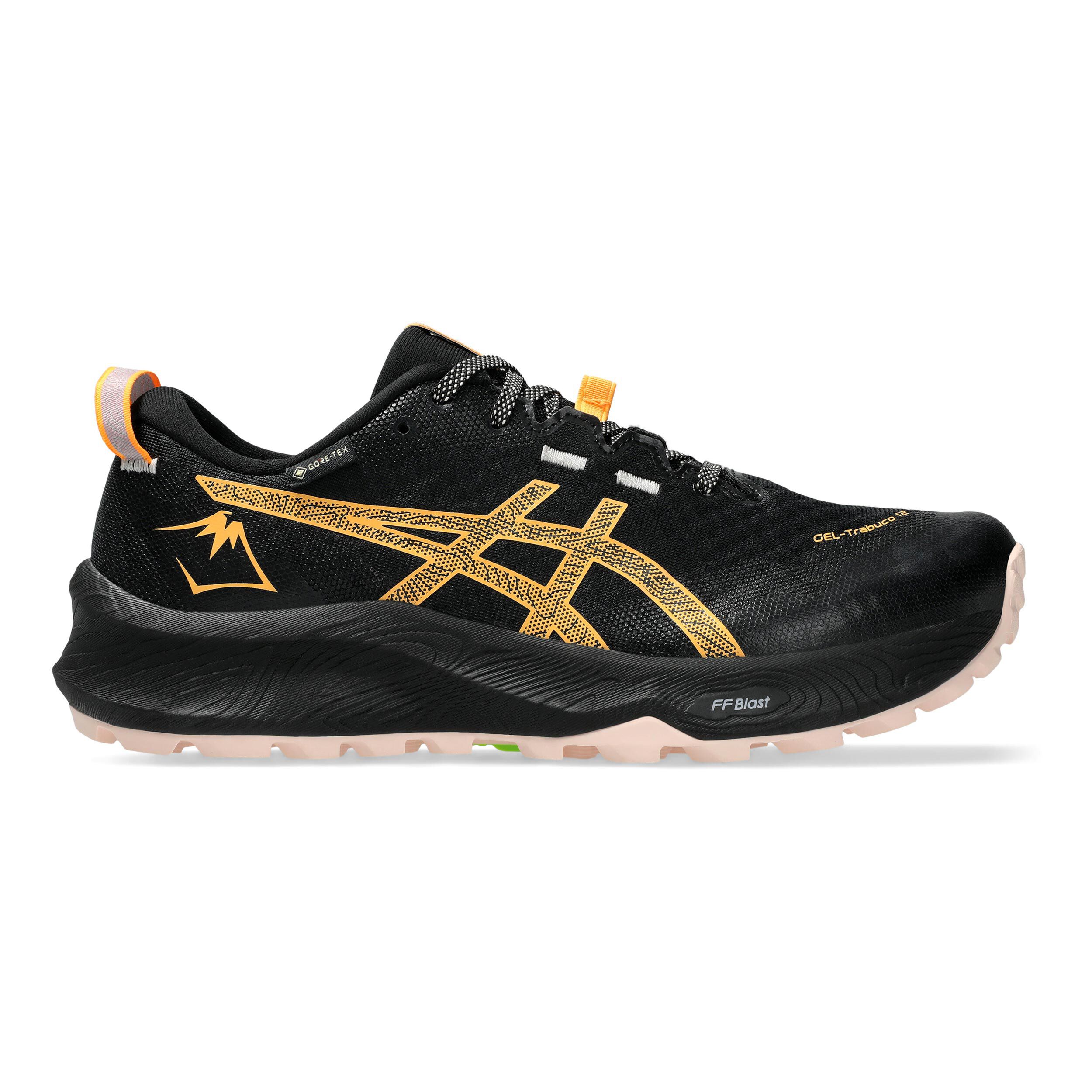Buy ASICS Gel Trabuco 12 GTX Trail Running Shoe Women Black Orange online Running Point COM
