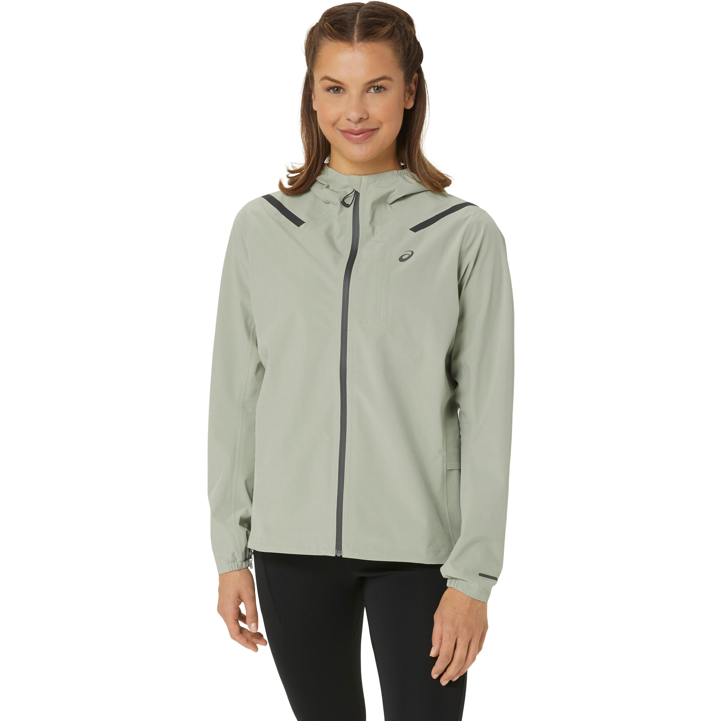Buy ASICS Accelerate Waterproof 2.0 Running Jacket Women Olive online Running Point COM