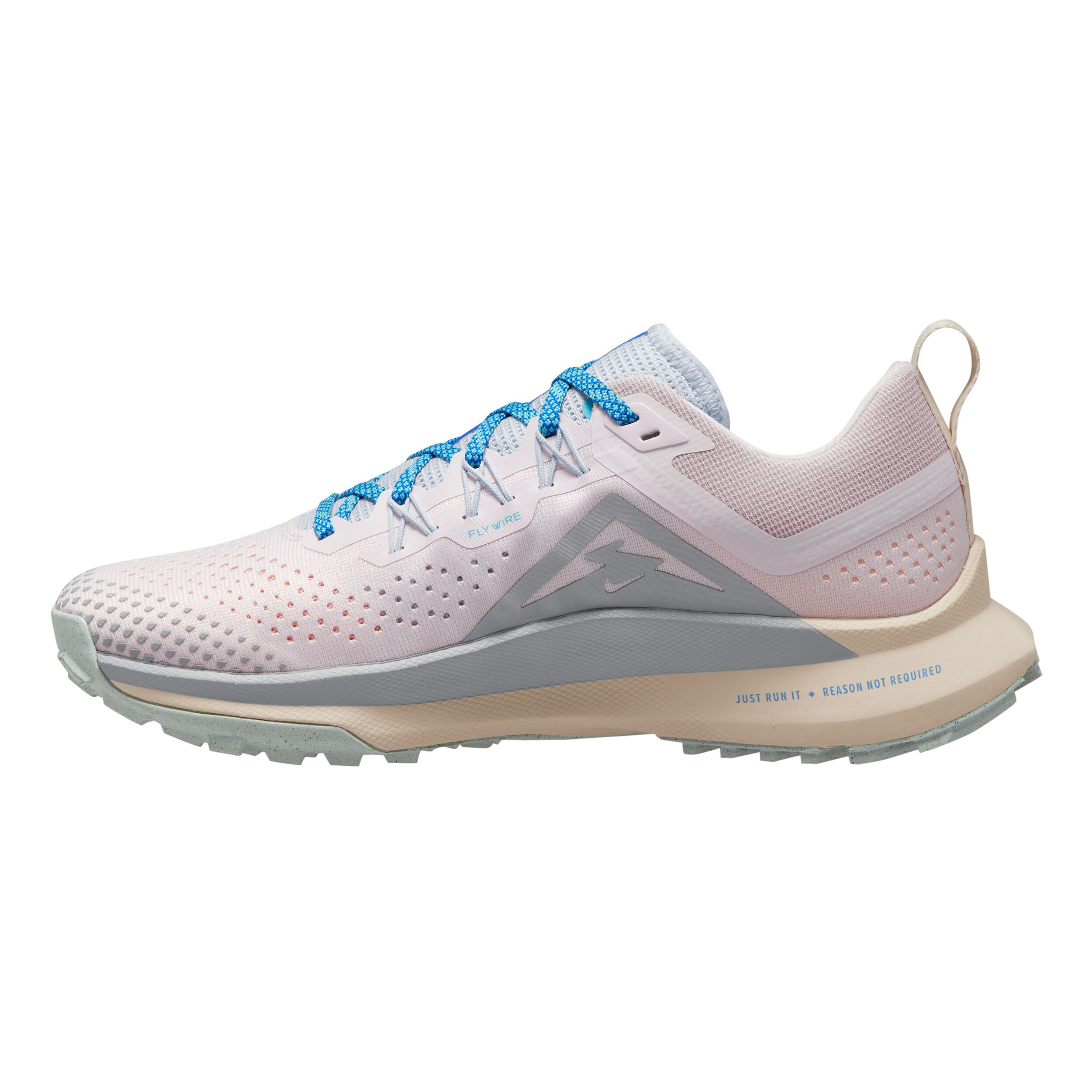 Women's air zoom pegasus 36 trail running shoes - grey/pink/blue sales