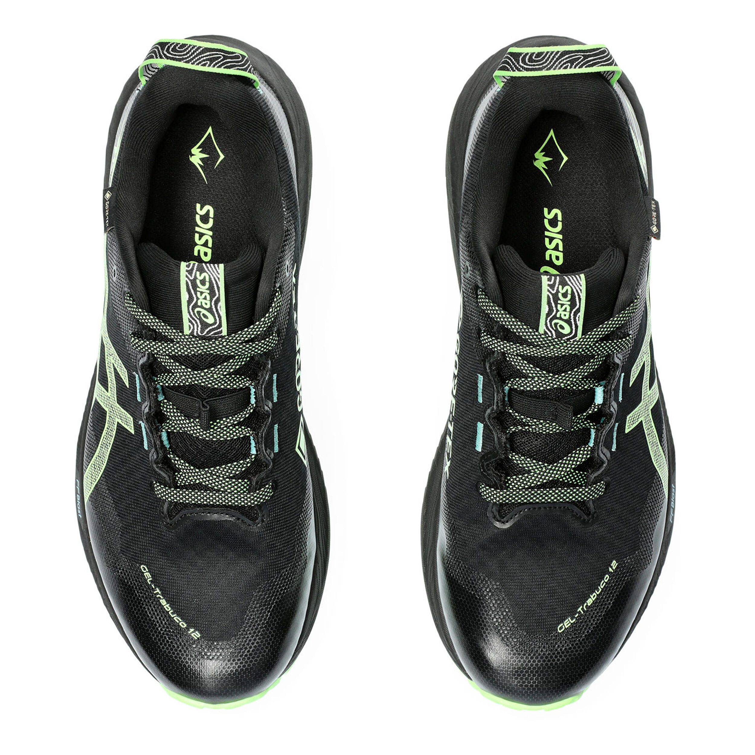 Buy ASICS Gel-Trabuco 12 GTX Trail Running Shoe Men Black, Neon
