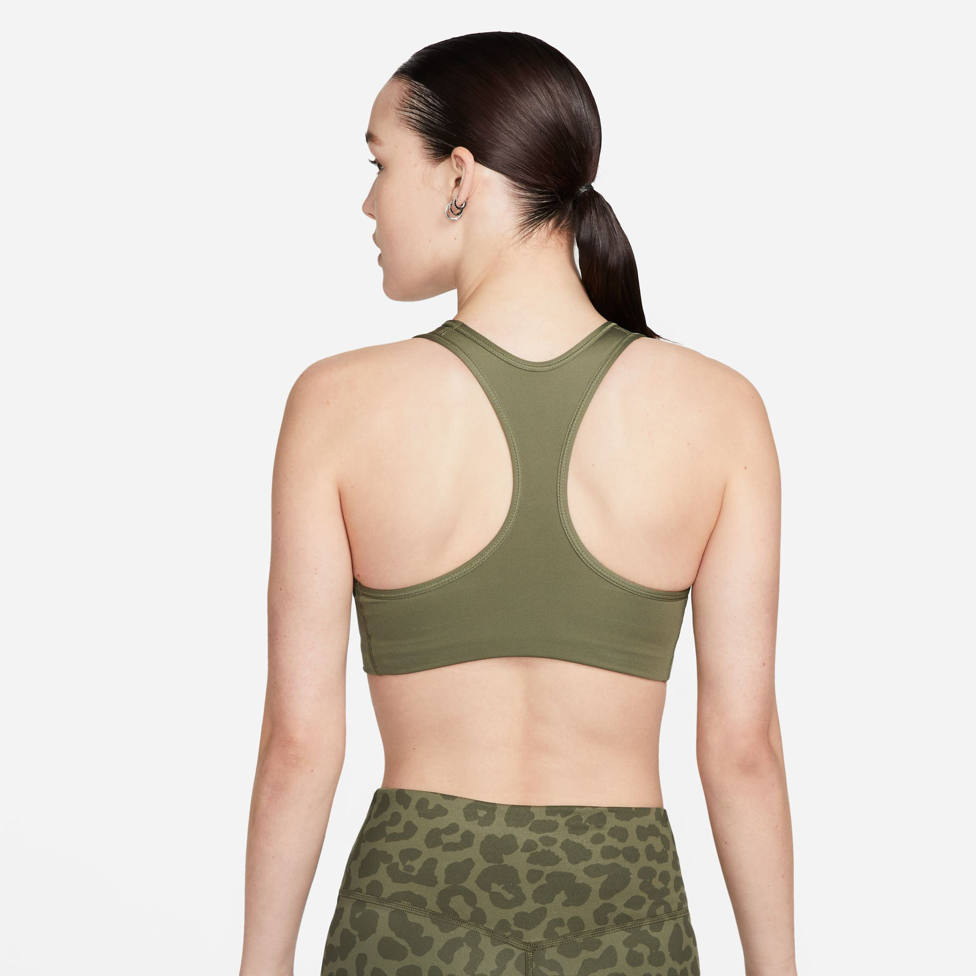 Olive green nike sports bra 2025