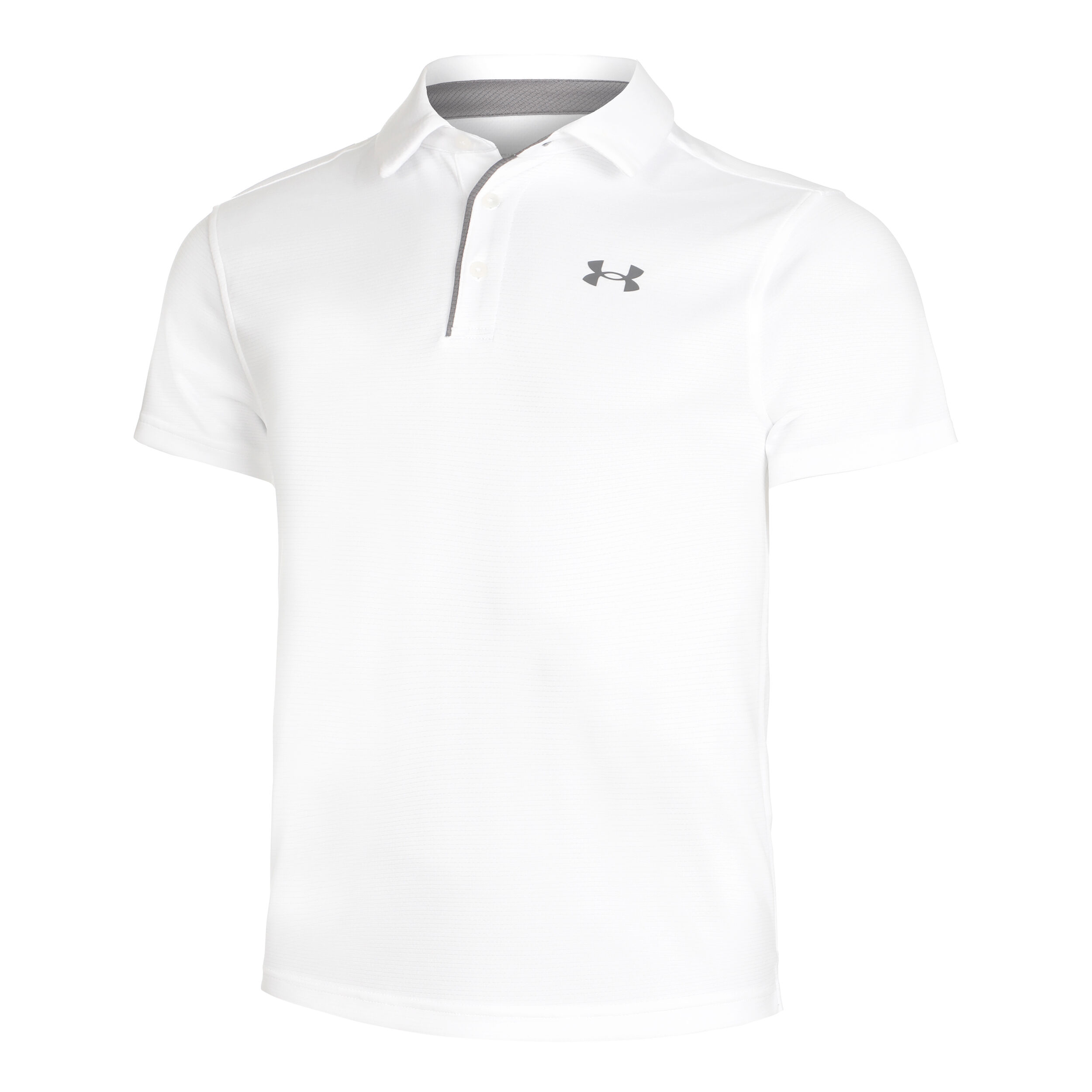 Tech Polo Men White Grey