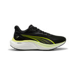 Puma Neutral running shoe Puma Electrify Nitro 4 Jr Neutral running shoe Kids-black, yellow