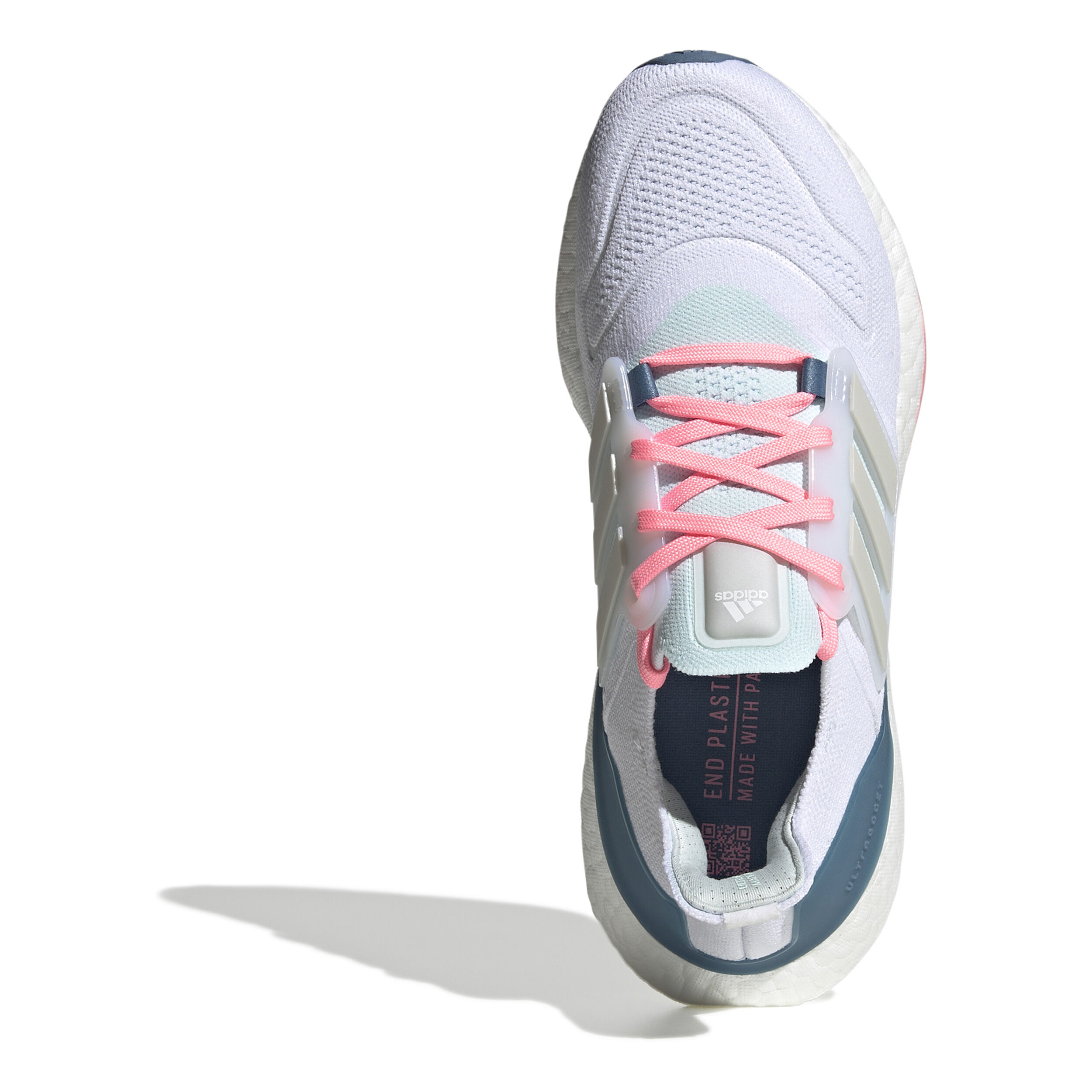 Womens ultra boost white grey discount