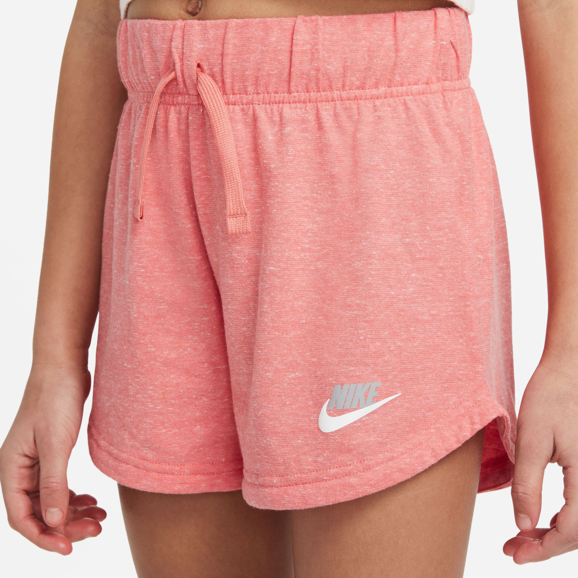 Pink cotton nike shorts cheap