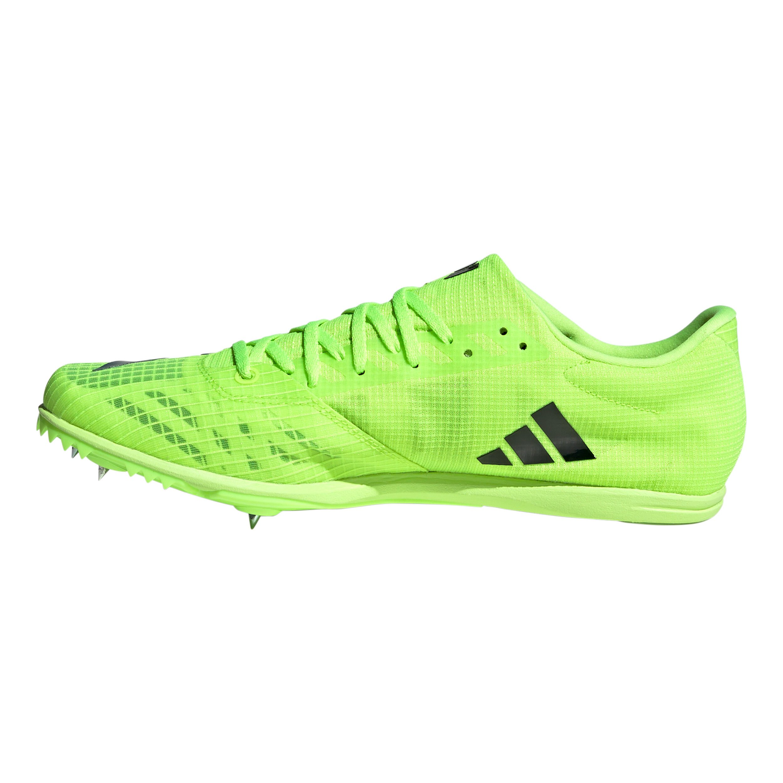 Buy adidas Distancestar Spike Shoes Lime Blue online Running Point COM
