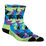 Color Camo Run Crew Socks