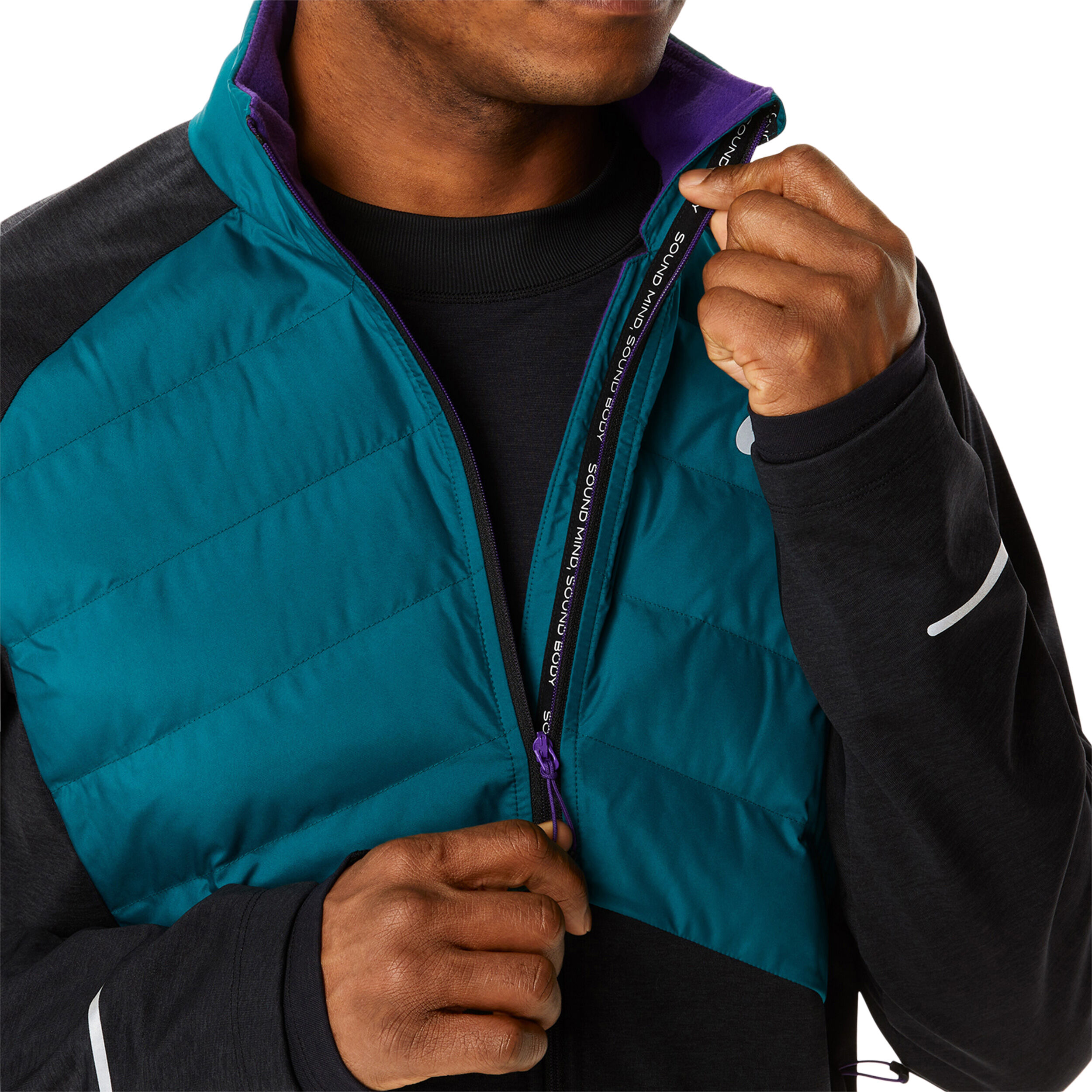 Mens insulated running jacket online