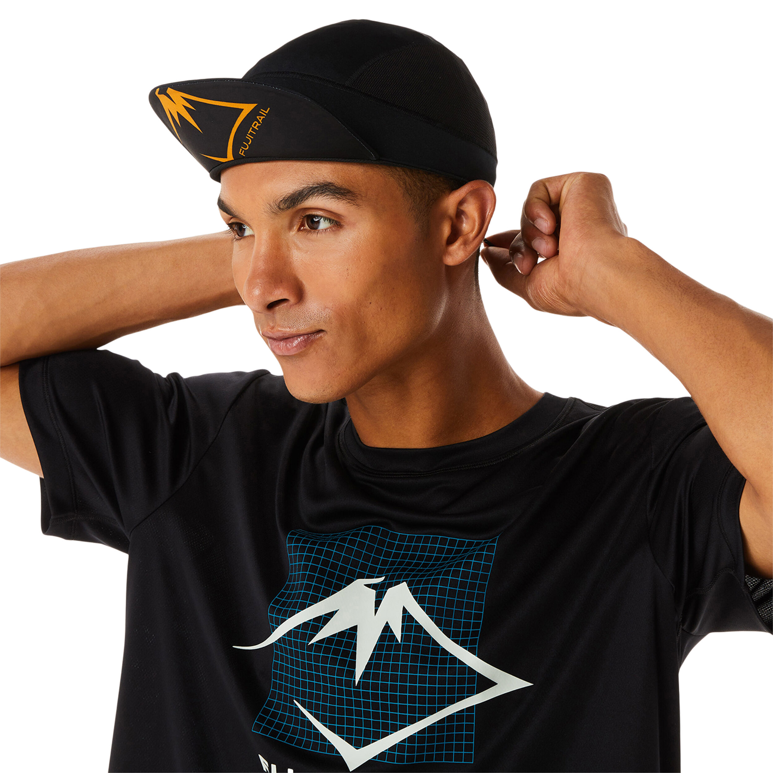 Asics running uv cross cap discount