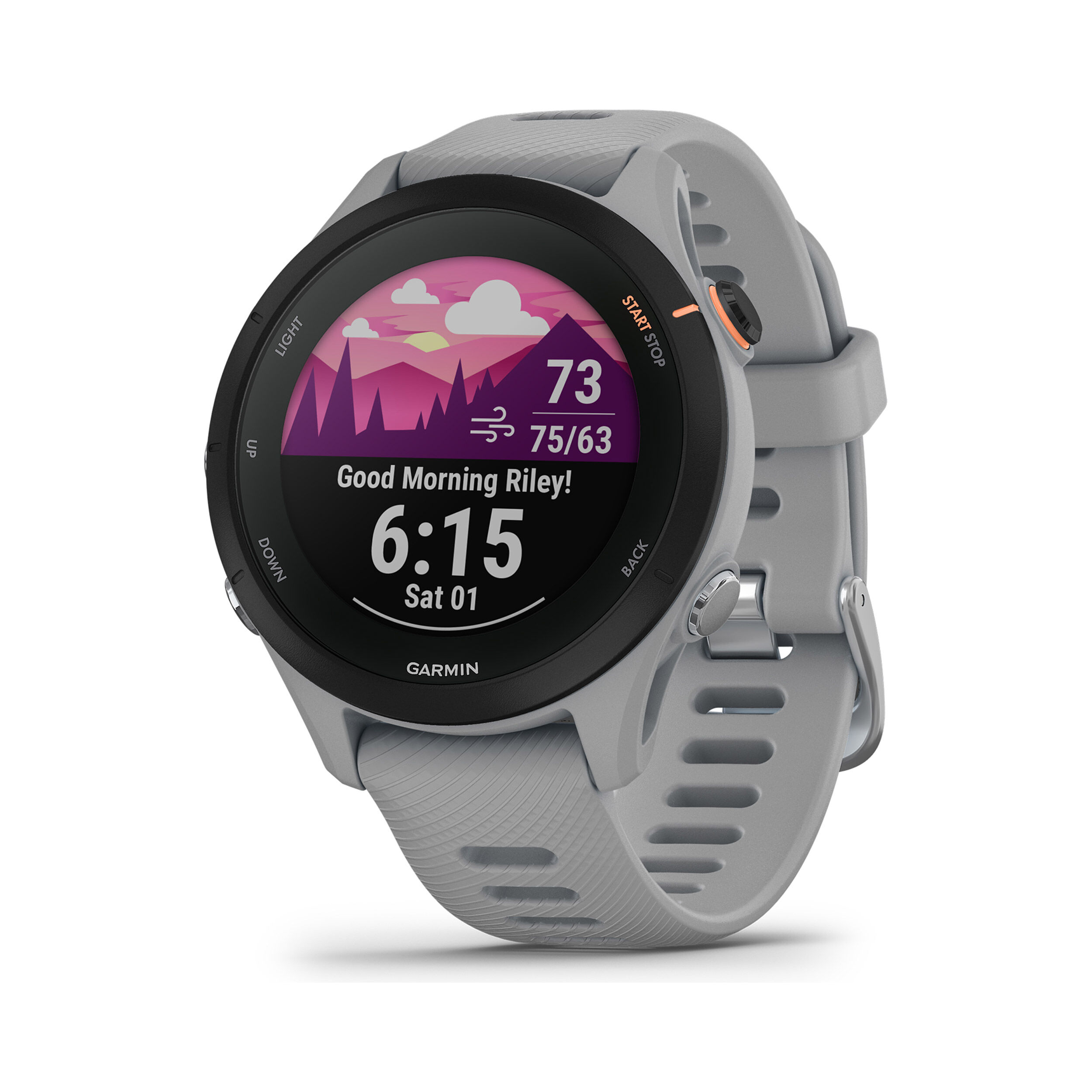 Rose gold running best sale watch