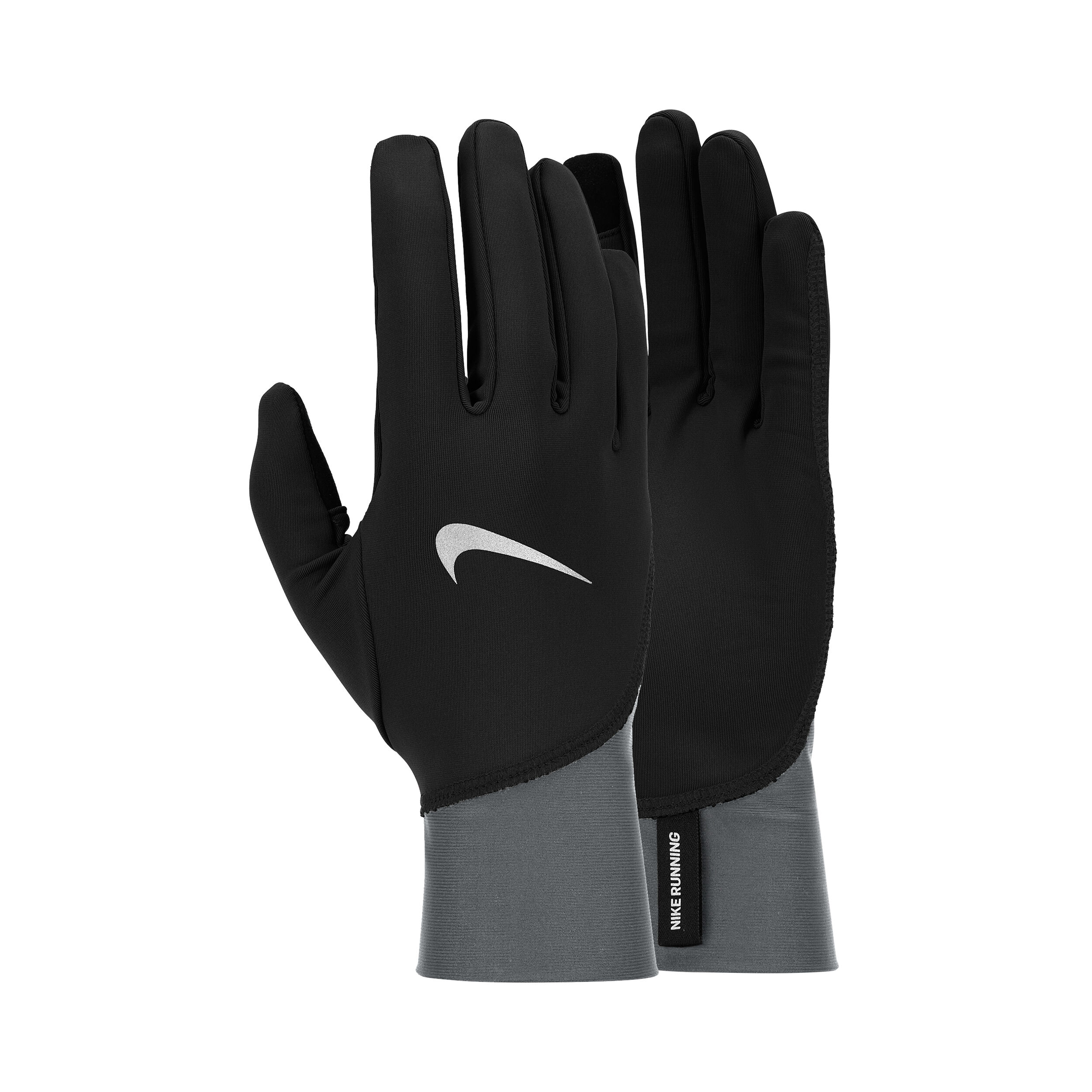 Buy Nike Pacer Midweight Running Gloves Men Black Grey online Running Point COM