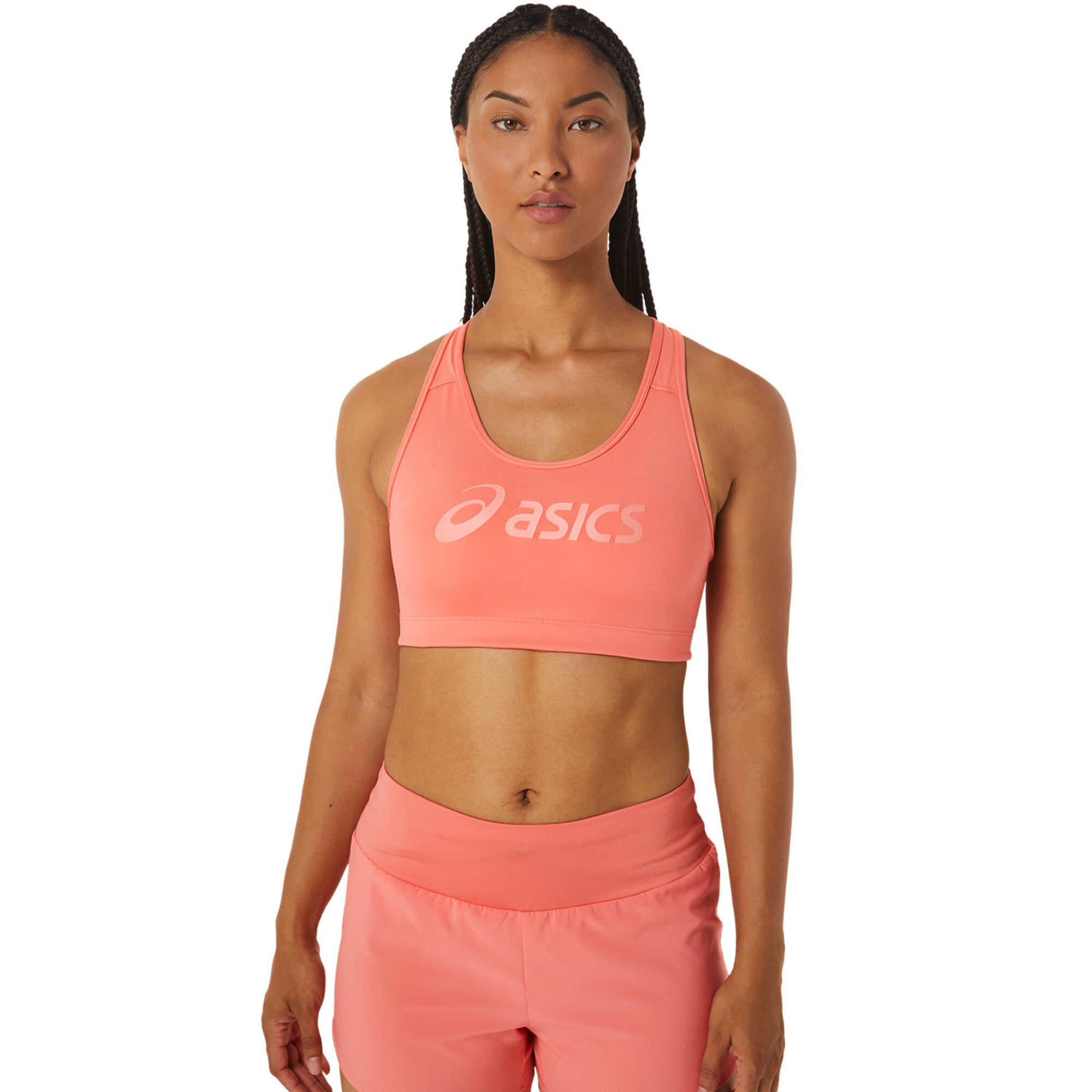 Buy ASICS Core Logo Sports Bras Women Pink online