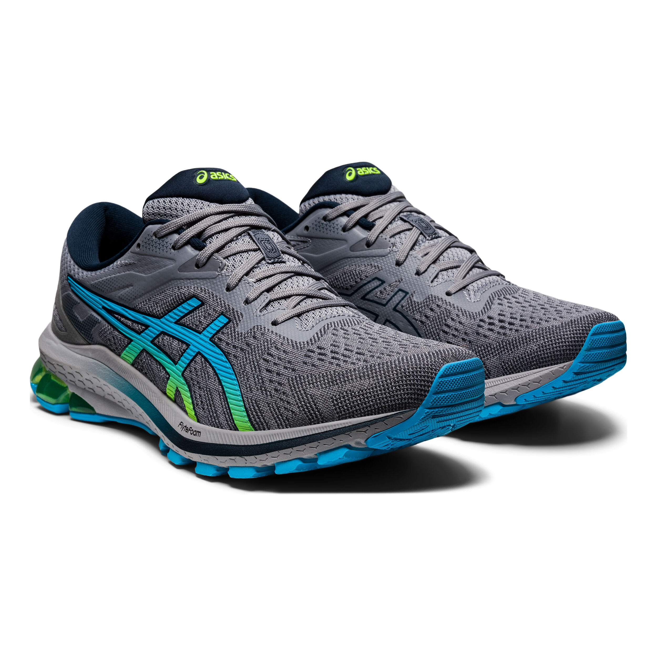 Buy ASICS GT 1000 10 Stability Running Shoe Men Grey Light Green in size 41 5 online Running Point COM