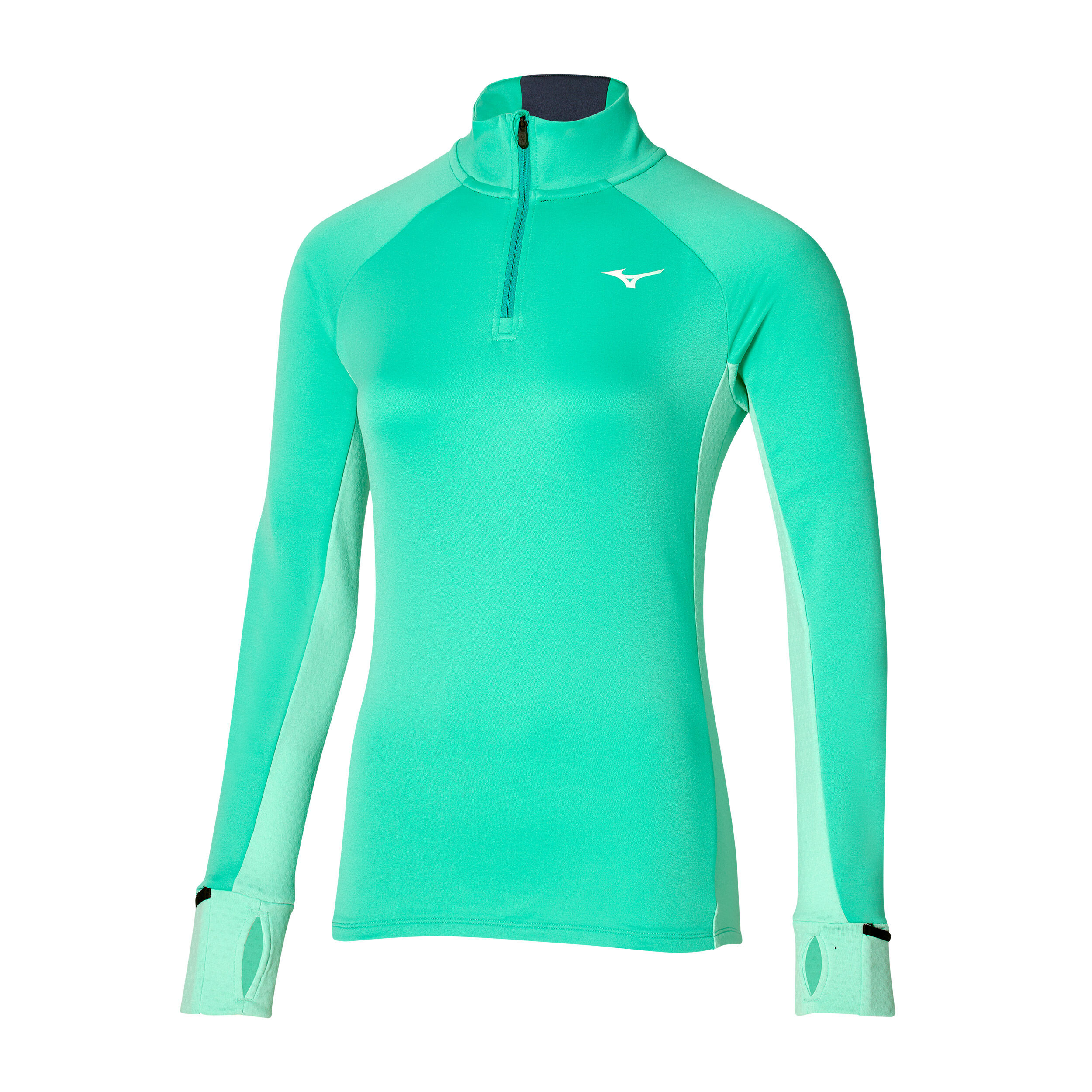 Buy Mizuno Warmalite Half Zip Running Tops Women Turquoise online