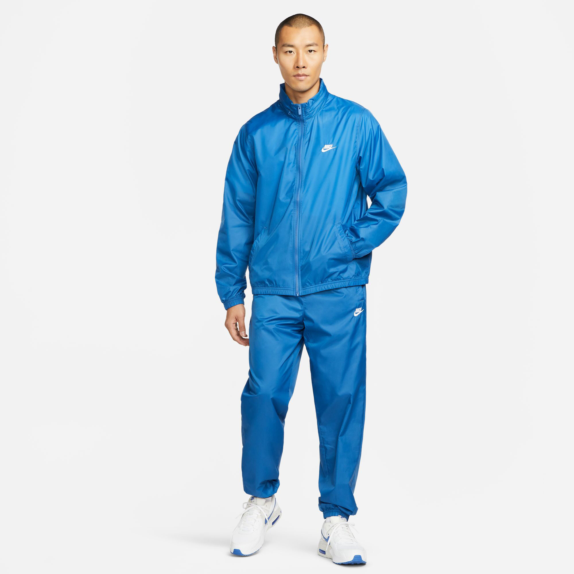 Buy Nike Club Lined Woven Tracksuit Men Blue online Running Point COM