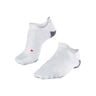 RU5 Invisible Running Socks Men-White,Grey