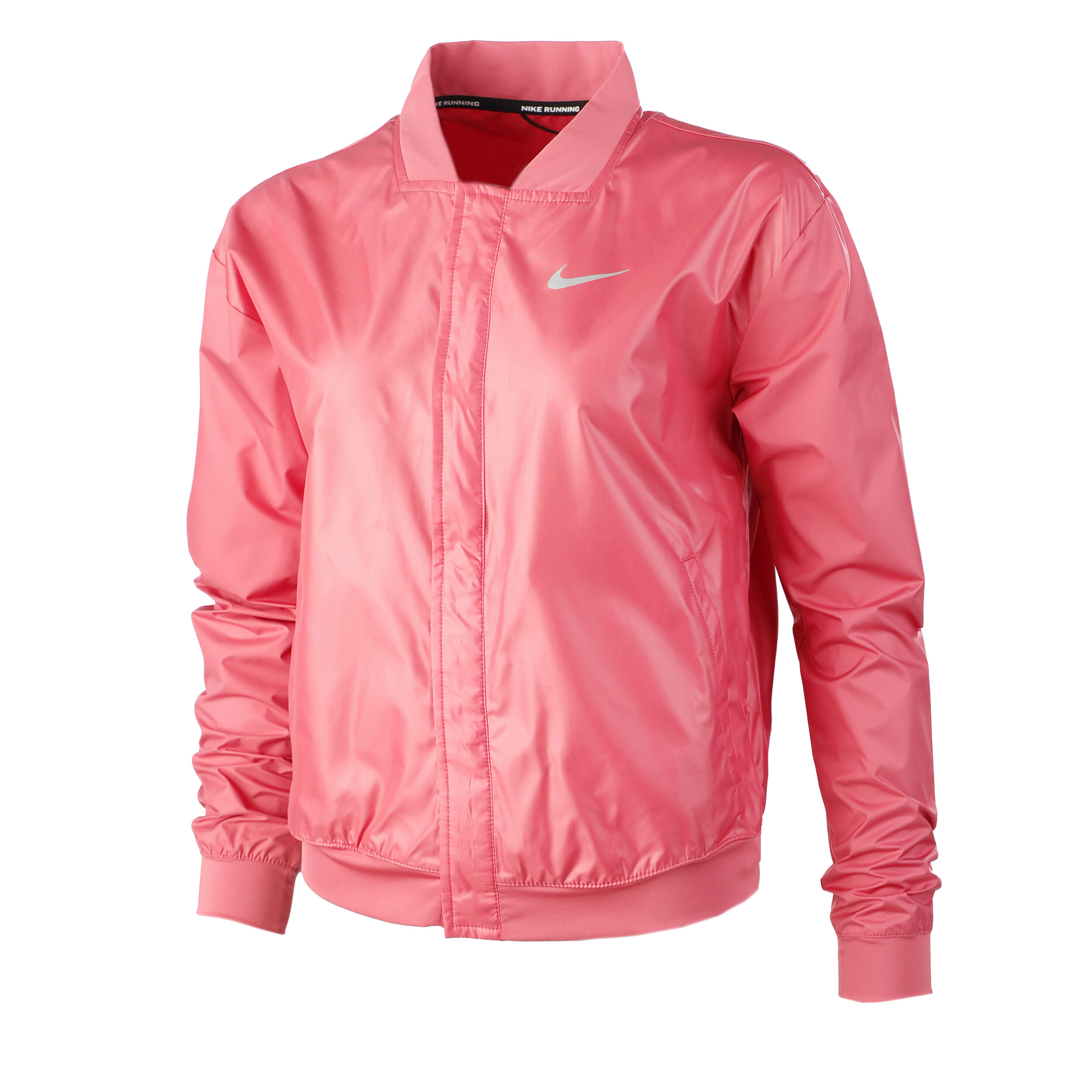 Nike pink running jacket shop