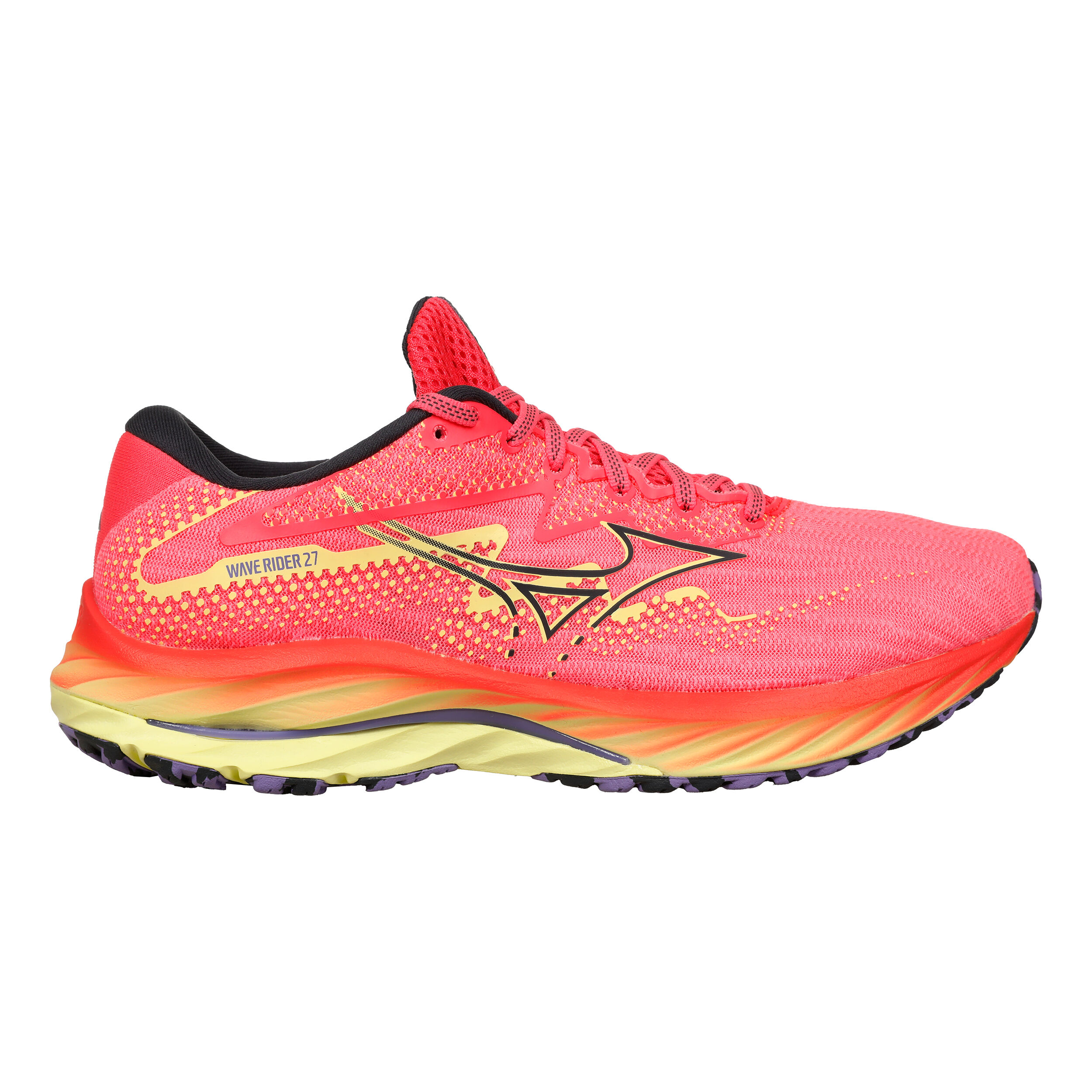 Buy Mizuno Wave Rider 27 Neutral Running Shoe Women Pink Gold online Running Point COM