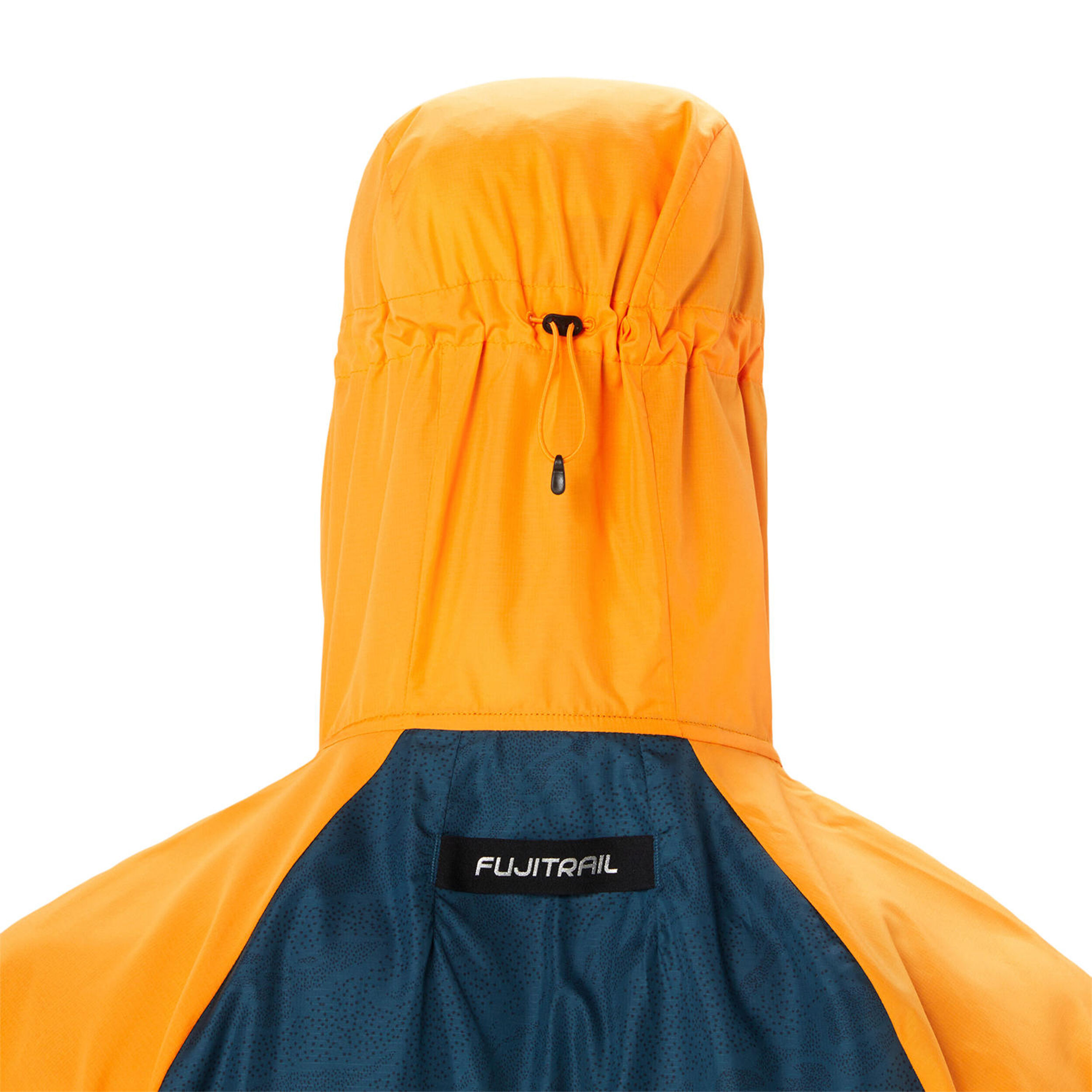 Buy ASICS Fujitrail Packable Windbreaker Running Jacket Men Orange Dark Blue online Running Point COM