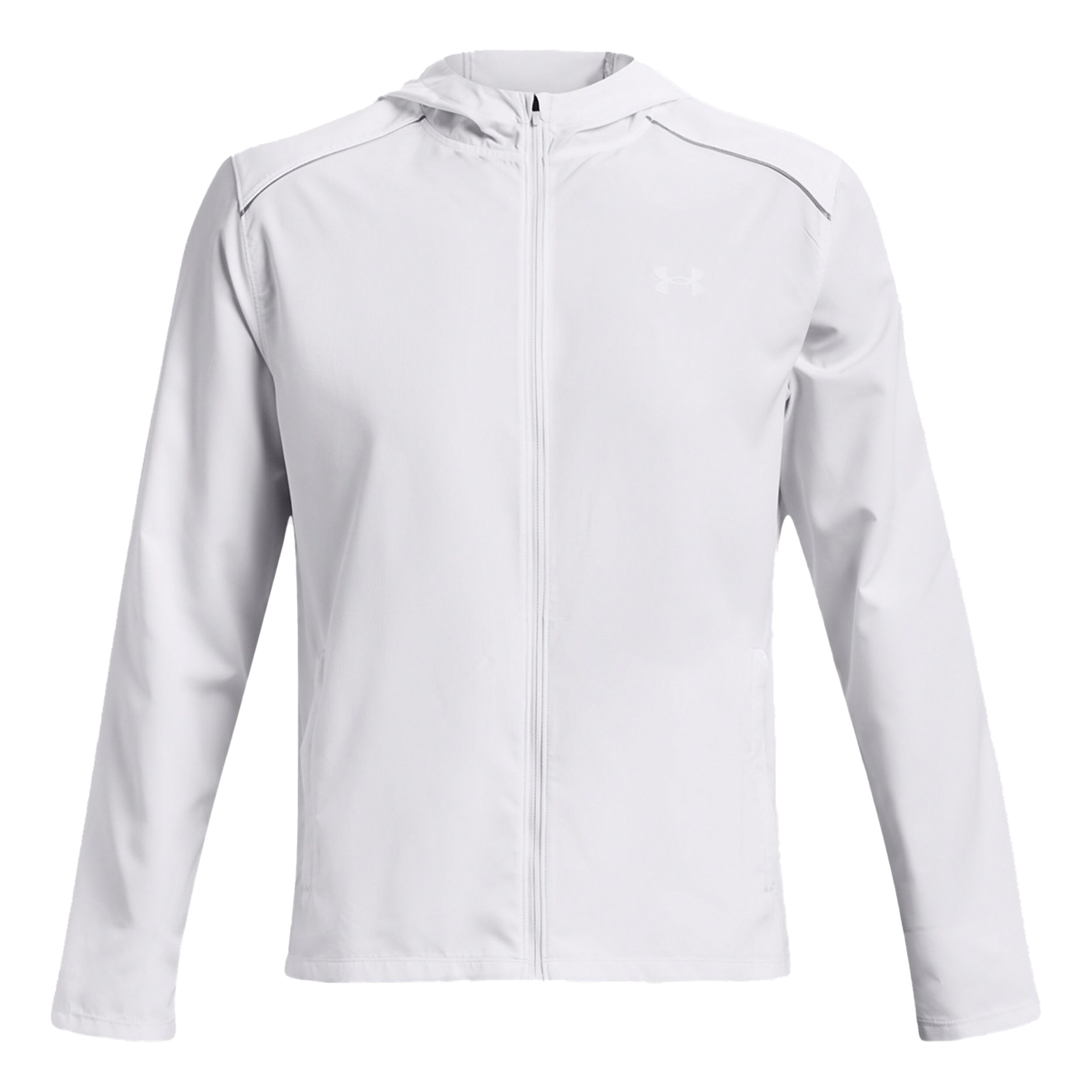 Under armour white jacket top