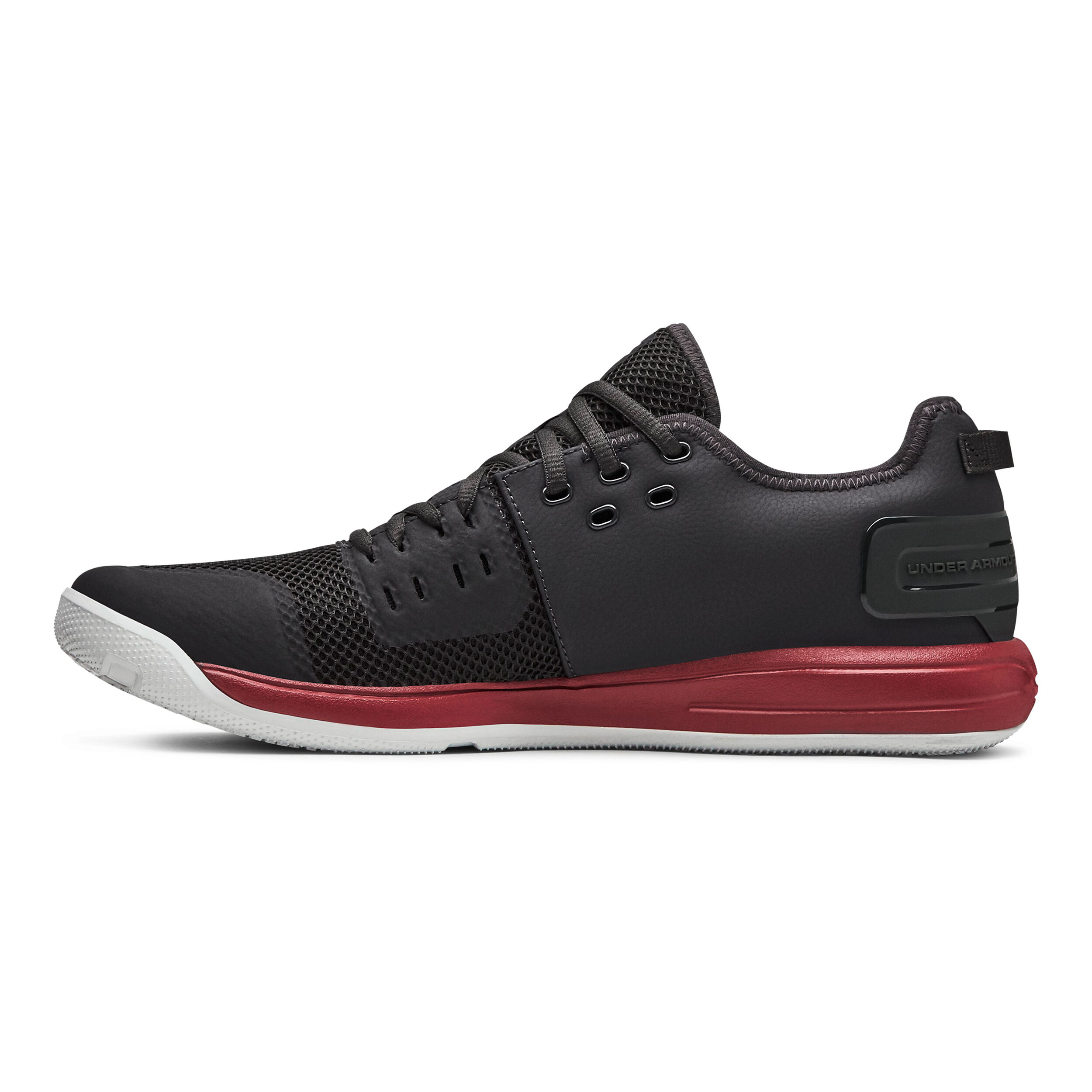 Buy Under Armour Charged Ultimate 3.0 Fitness Shoe Men Dark Grey Dark Red online Running Point COM