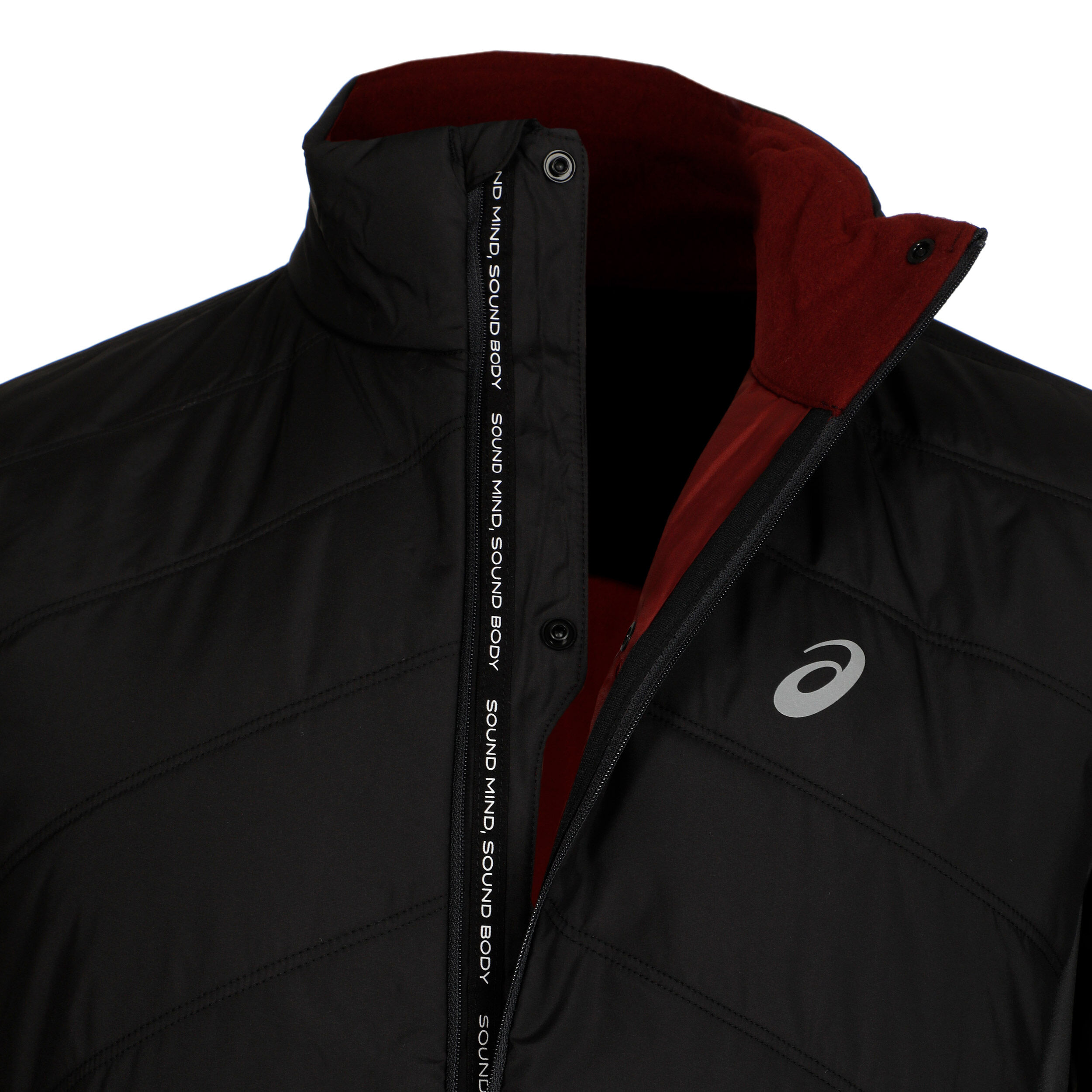 Buy ASICS Winter Running Jacket Men Black Grey online Running