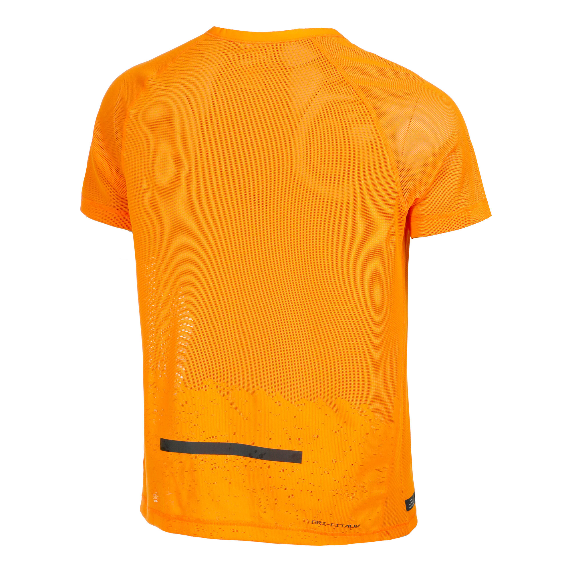 Buy Nike Dri-Fit Advantage Run Division Techknit Running Shirts Men Orange  online