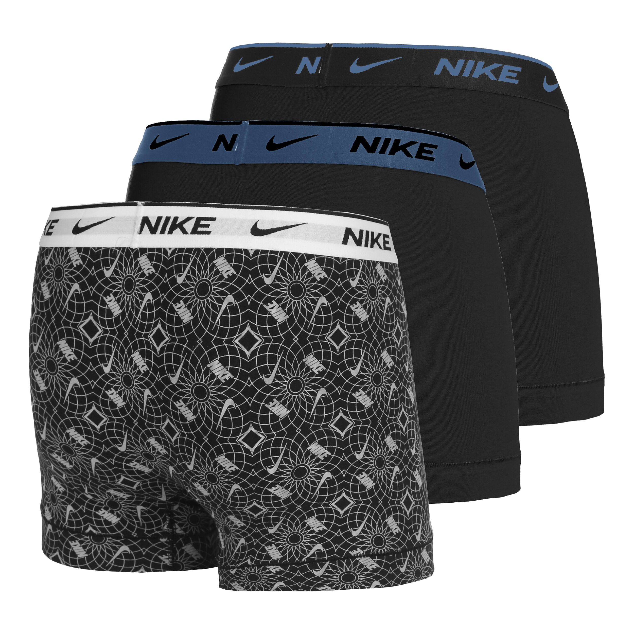 Buy Nike Everyday Cotton Sretch Boxer Shorts 3 Pack Men Multicoloured online Running Point COM