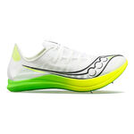 Saucony Running shoes Saucony Terminal VT Spike Shoes Women-White,Neon Green