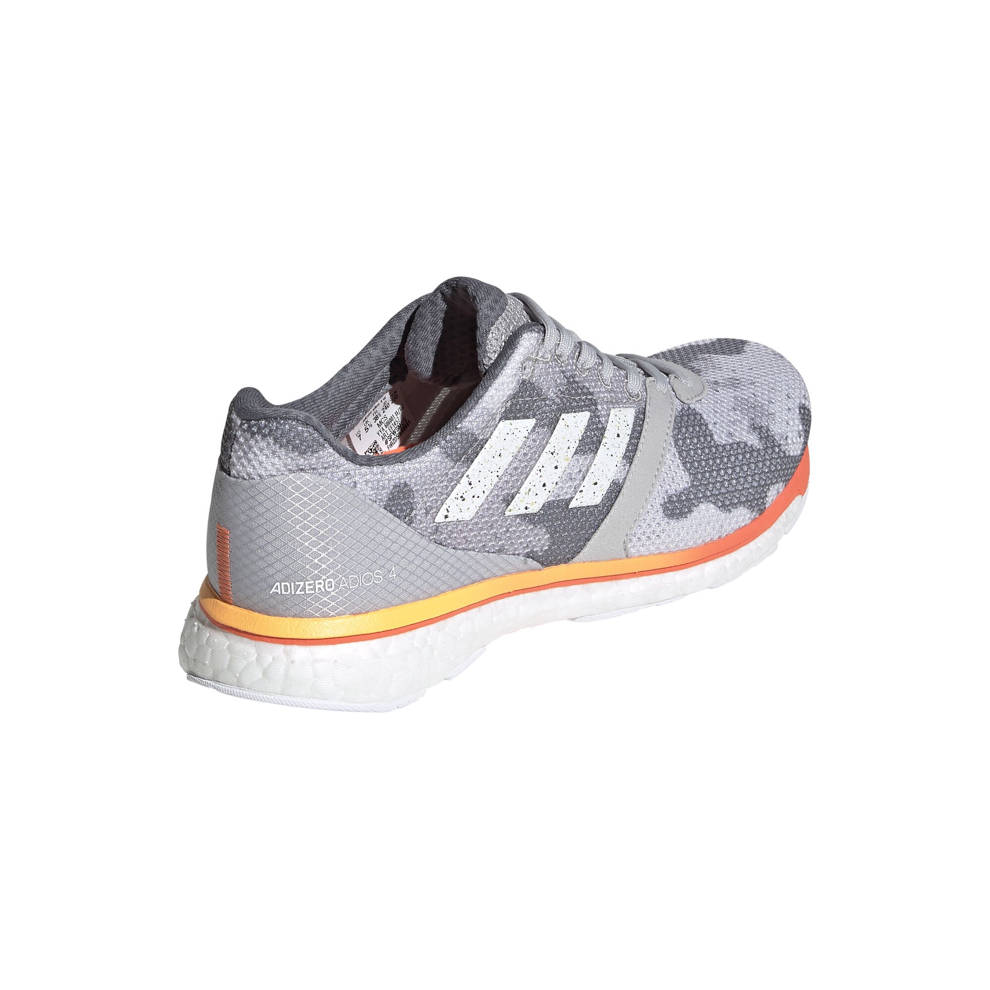 Buy adidas Adizero Adios 4 Competition Running Shoe Women Grey