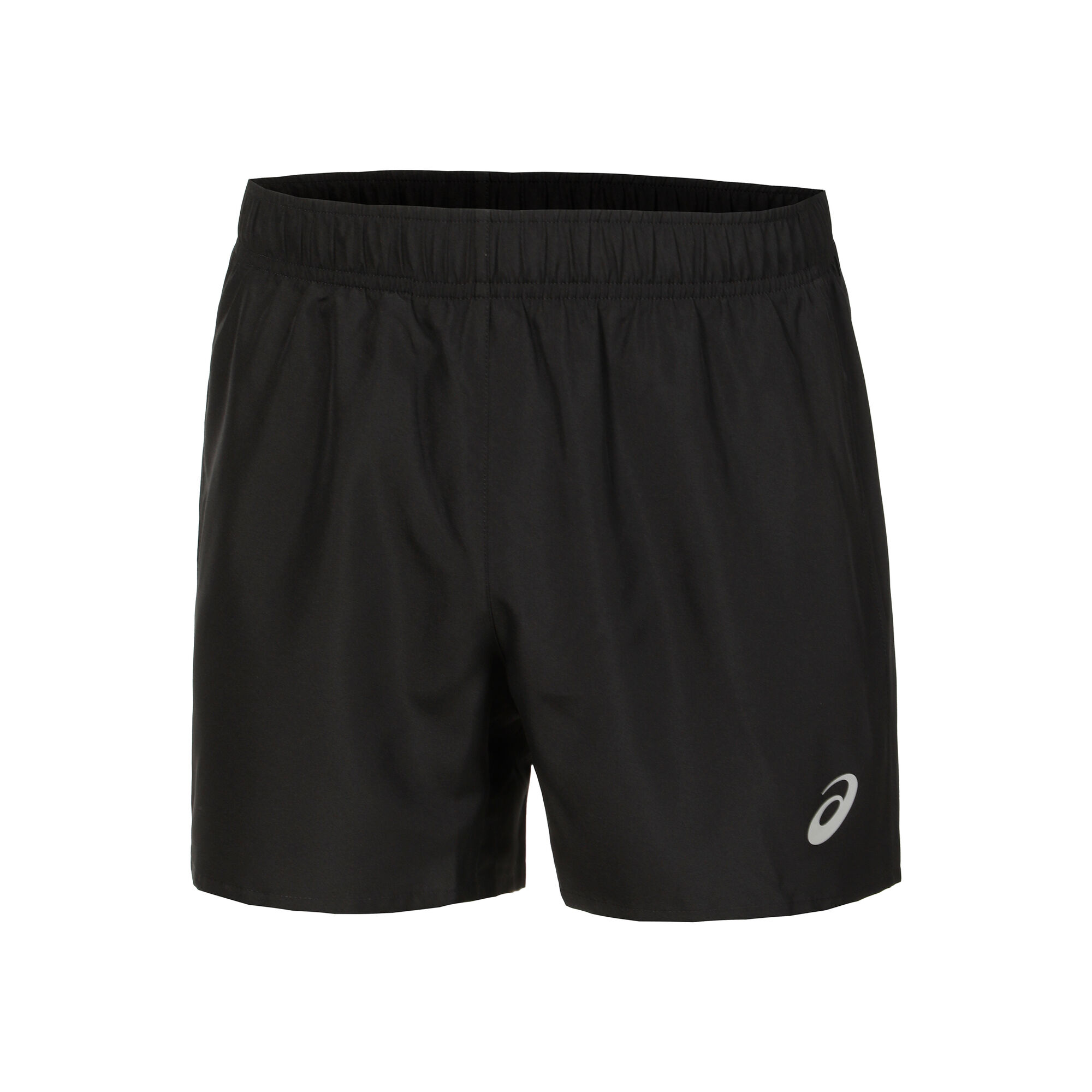 Buy ASICS Grey Running Shorts COM Core 5Inch | Point Men online Black