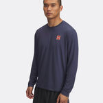 Under Armour Clothing Under Armour Run 96 Running Shirt Men-Dark Blue