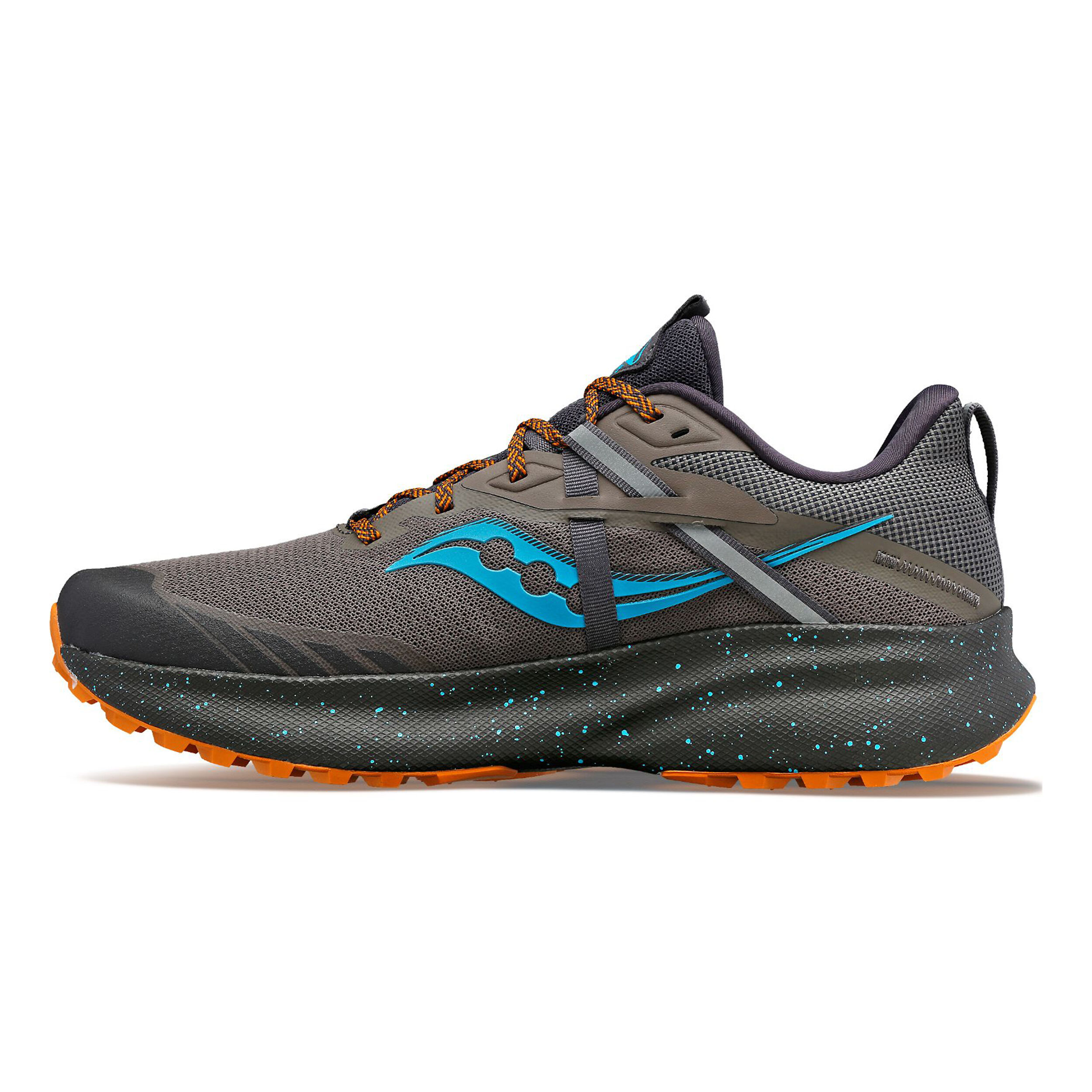 Buy Saucony Ride 15 TR Trail Running Shoe Men Grey Brown online Running Point COM