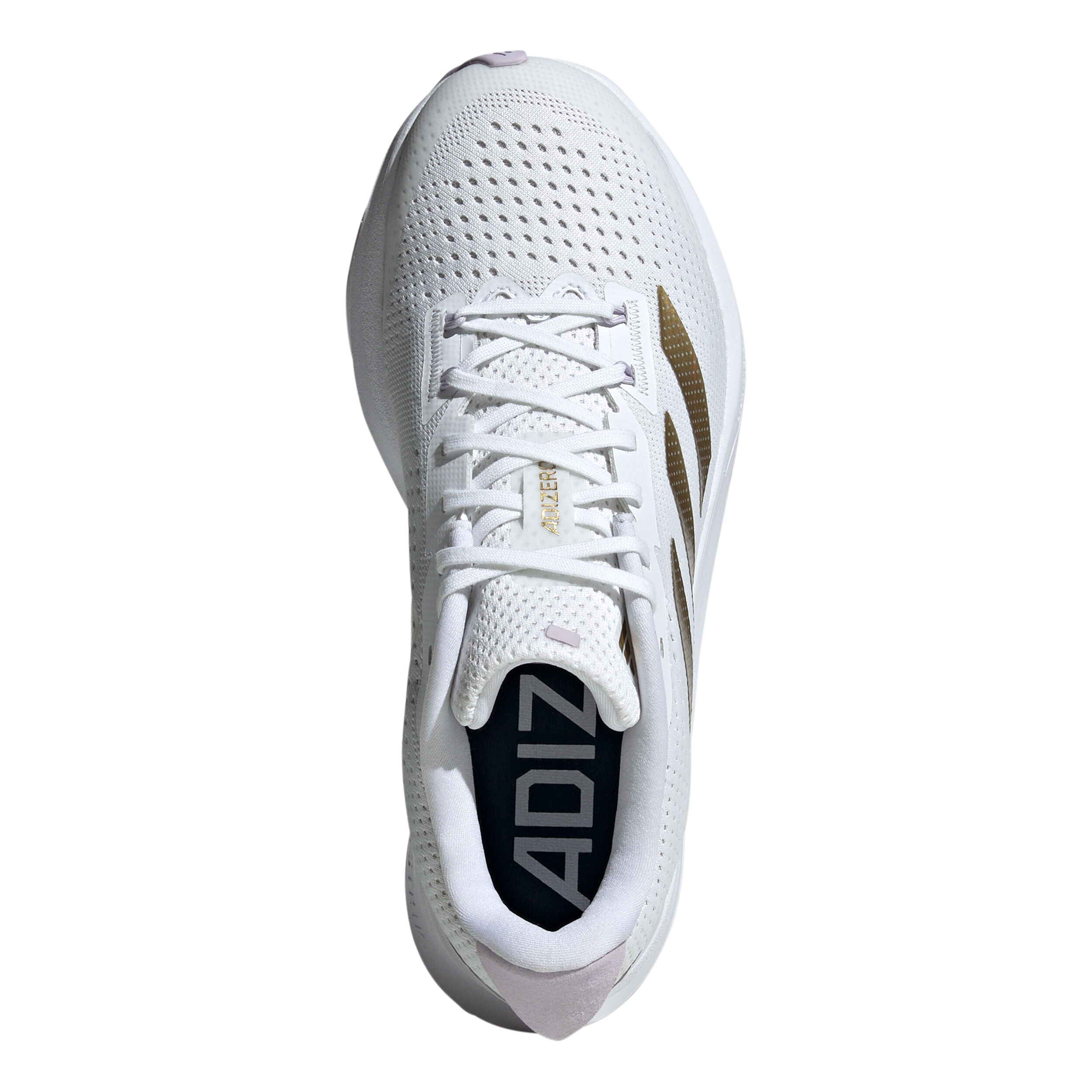 Adidas adizero white and gold best sale