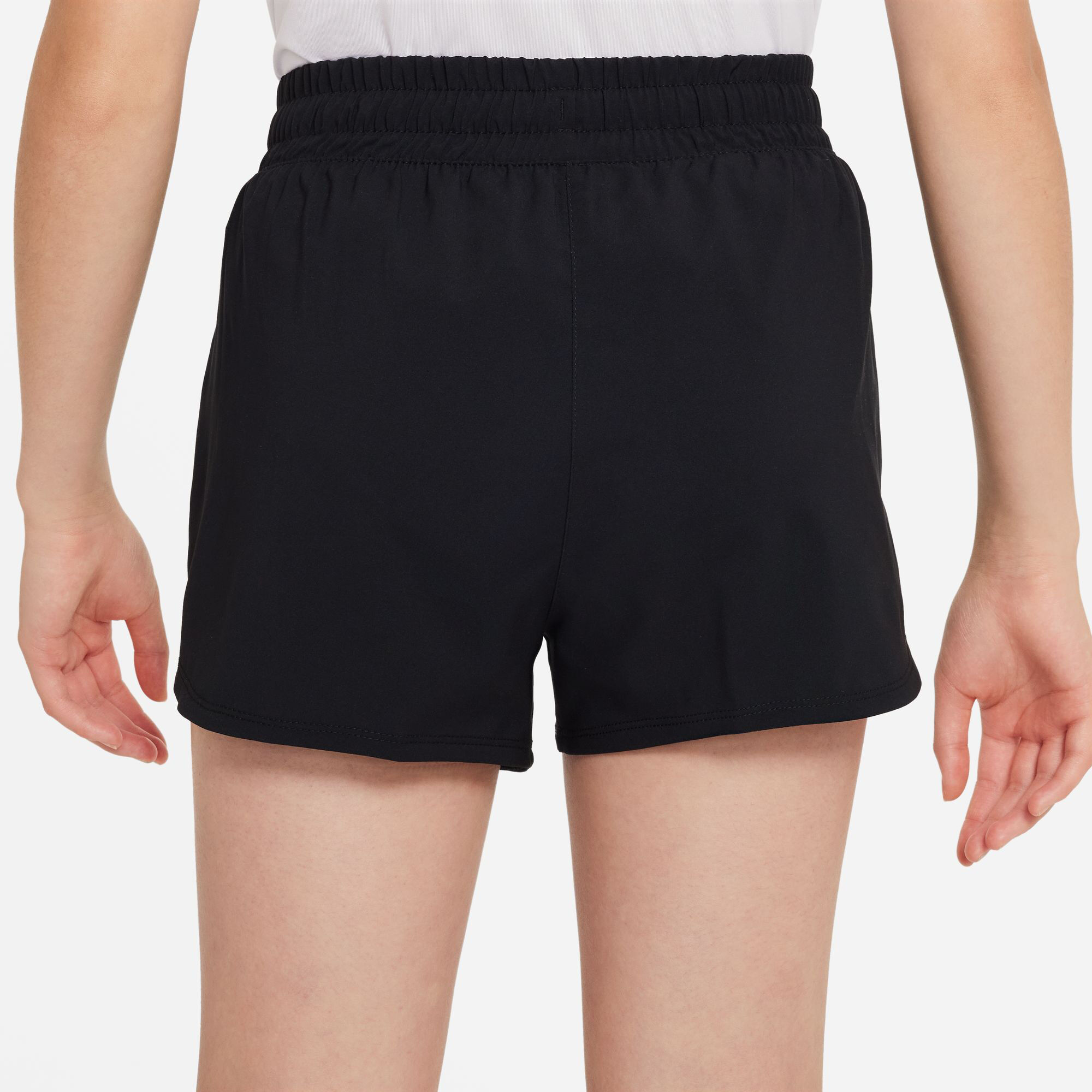 ☆NERDY☆ Women's Glossy Track Shorts Black Girls Novelty Bike Shorts | Black Sparkly Shimmer - City