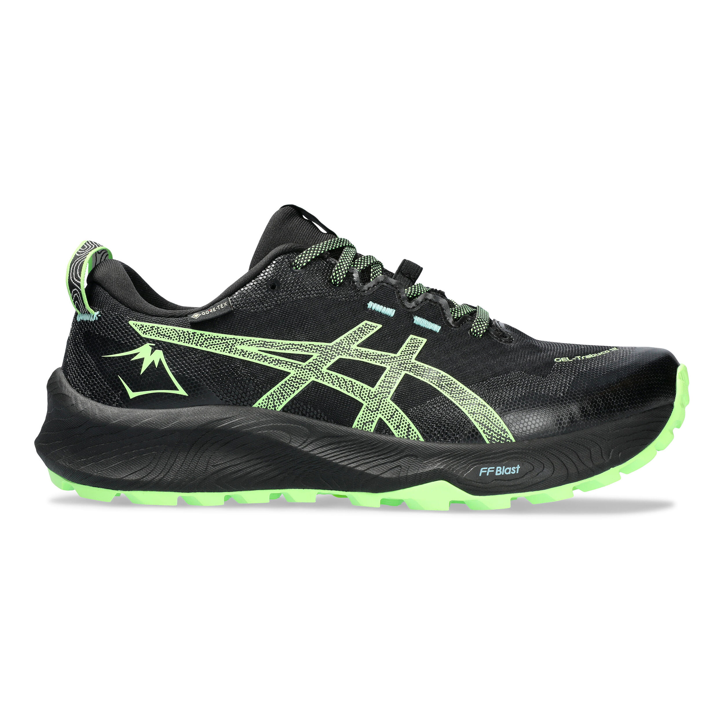 ⑧ asics GEL-Trabuco 12 GTX　アシックス　ランニング Buy ASICS Gel-Trabuco 12 GTX Trail Running Shoe Men Black, Neon