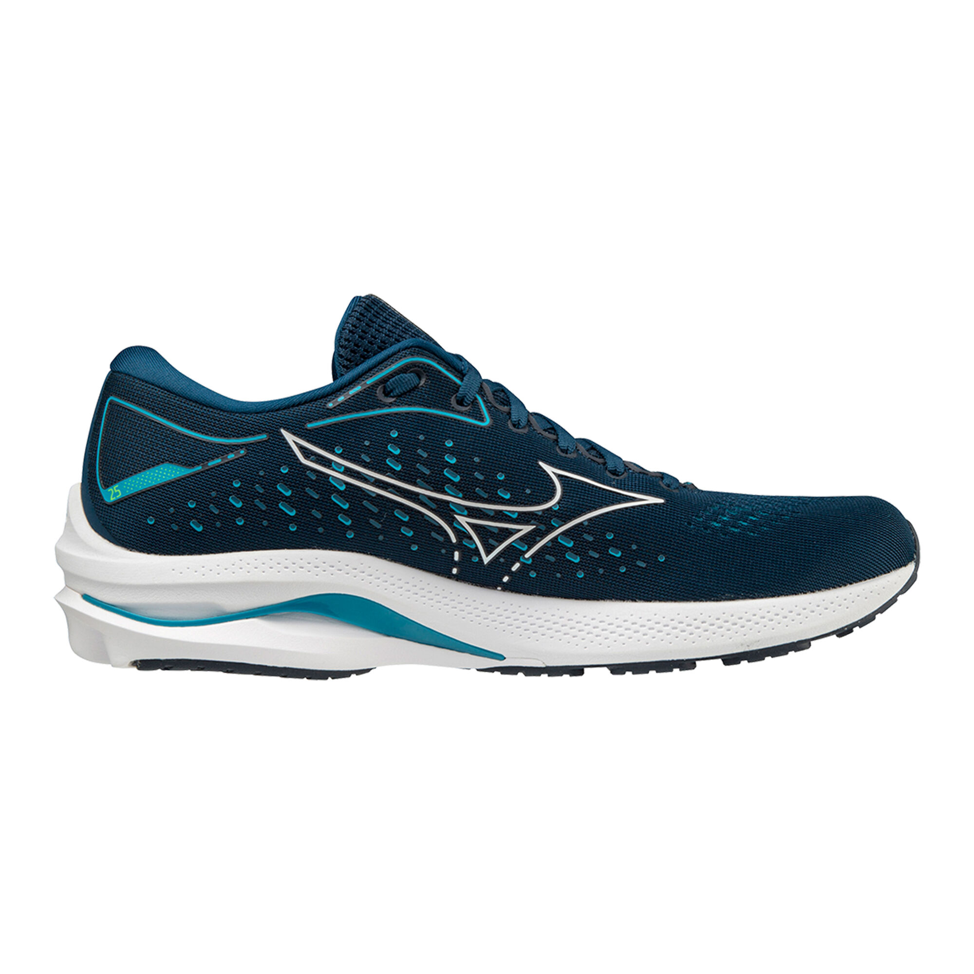 Mizuno Wave Rider 25 Womens Running Shoes - Blue