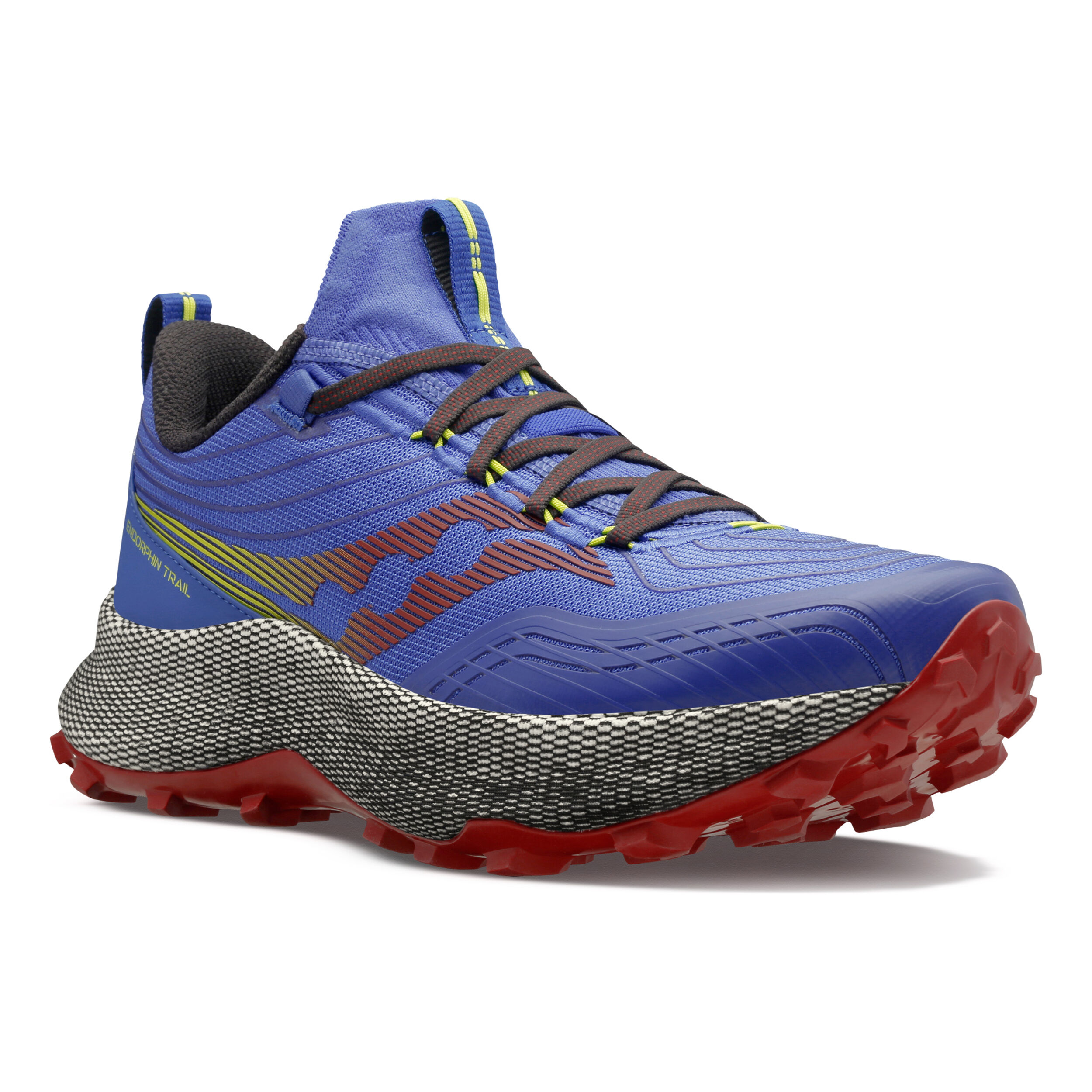 Buy Saucony Endorphin Trail Running Shoe Men Blue Red online Running Point COM