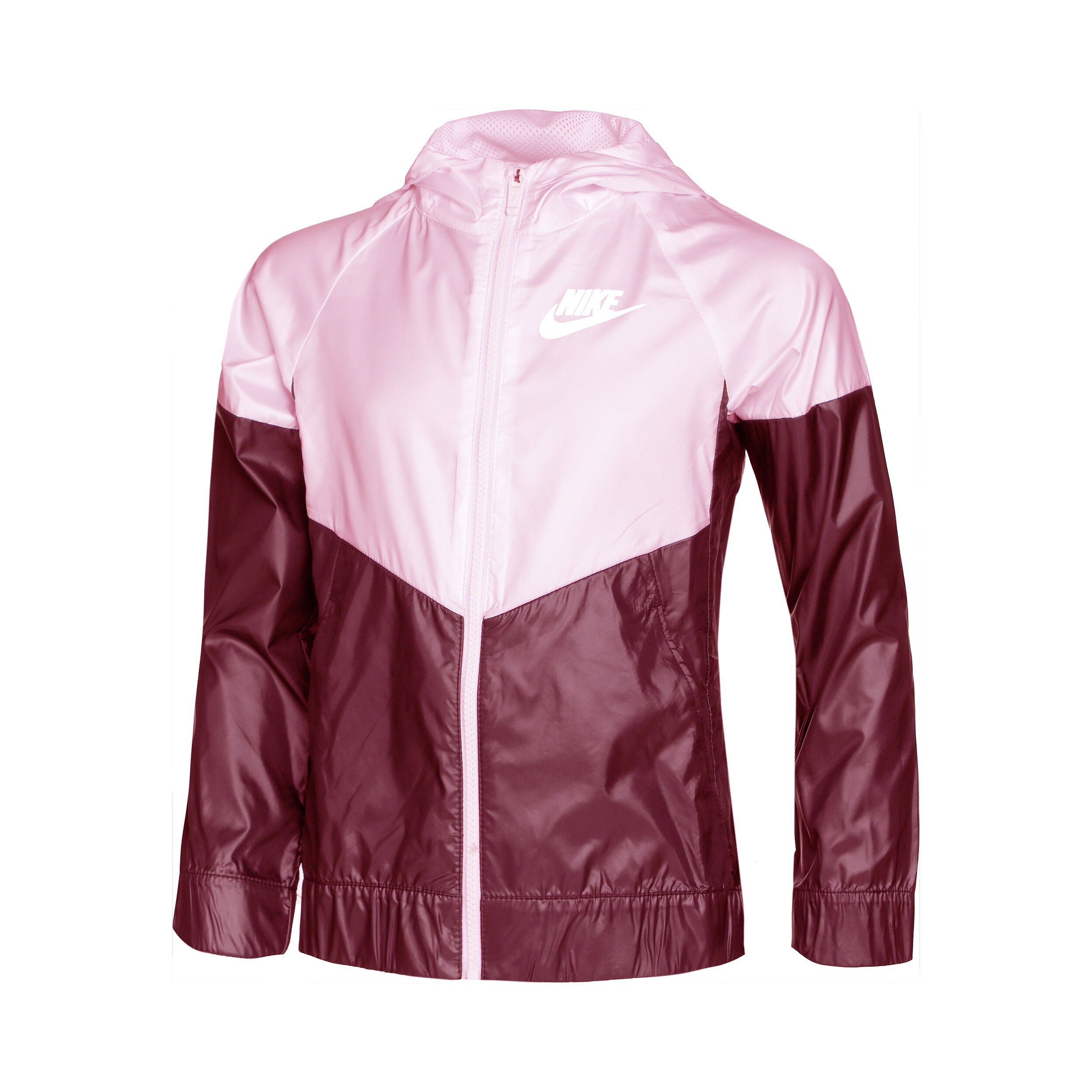 Nike windrunner women's pink and white outlet