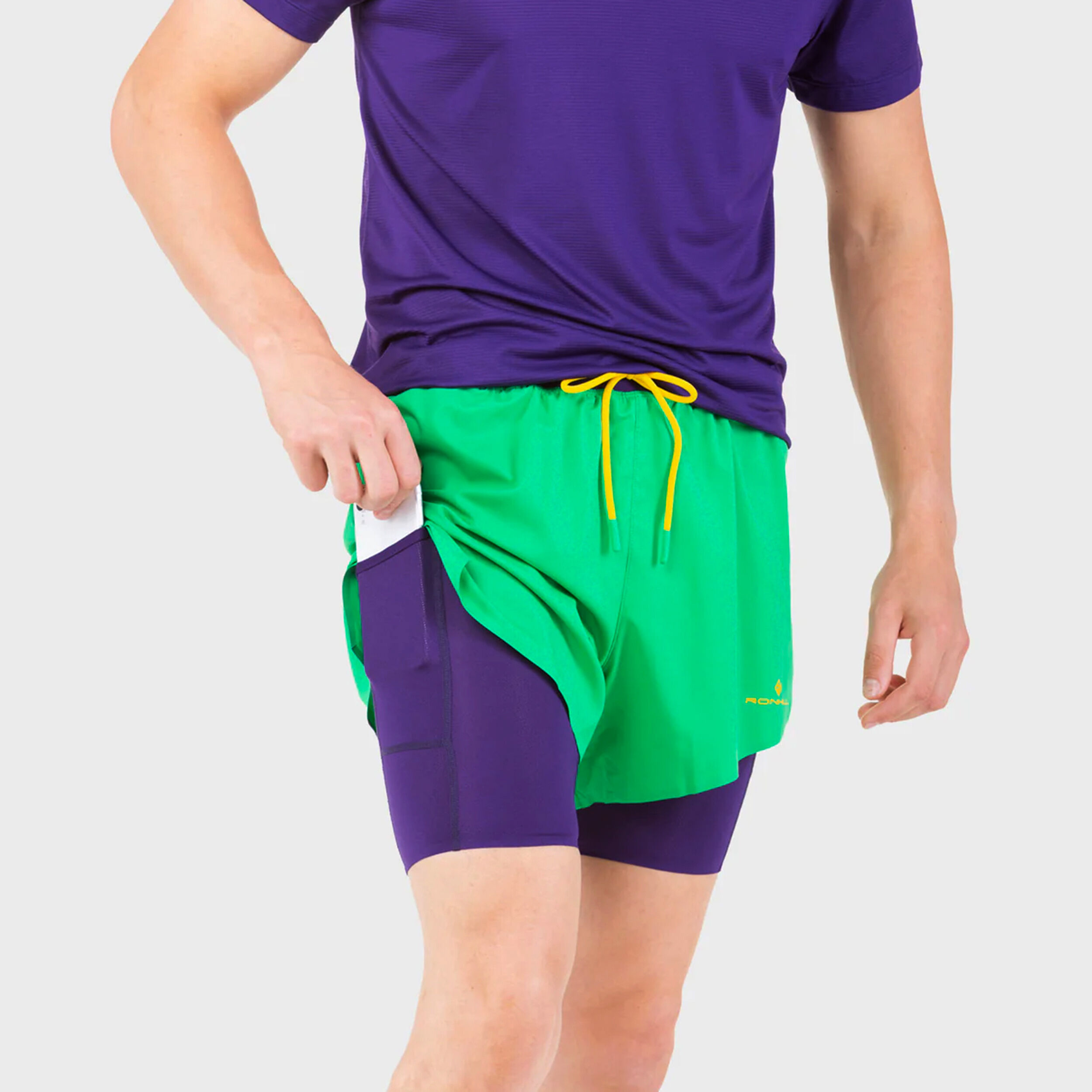 Twin cheap running shorts