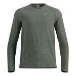 Odlo Clothing Odlo Essential Seamless Crew Neck Long sleeve Men-olive